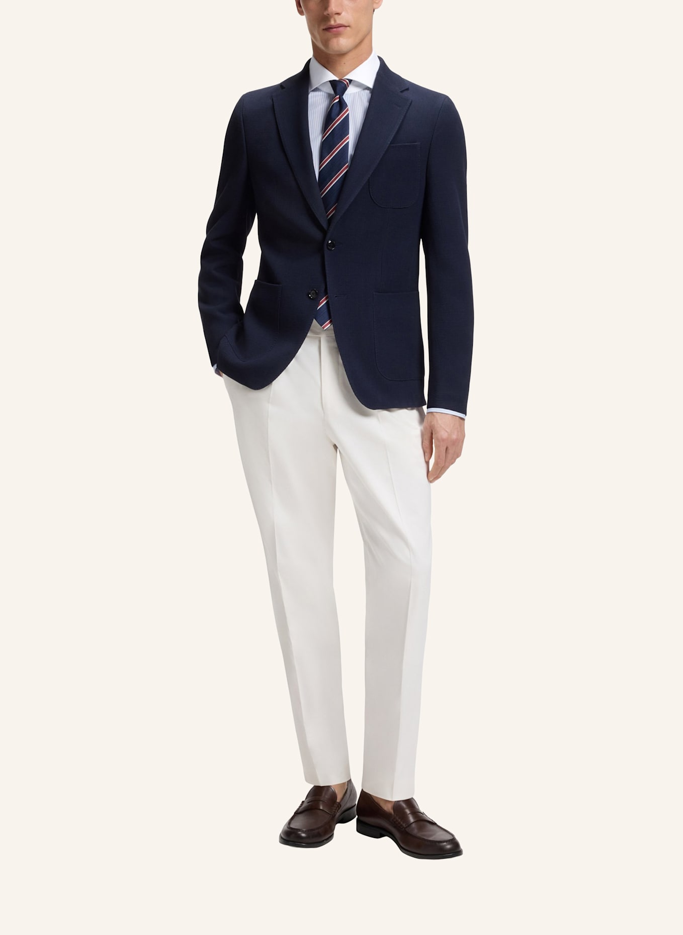 BOSS Business Hemd H-HANK-SP-B1-C9-263 Slim Fit: HELLBLAU