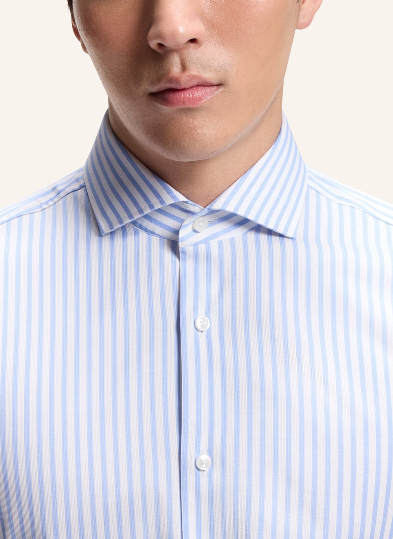 BOSS Business Hemd H-HANK-SP-C1-261 Slim Fit: HELLBLAU