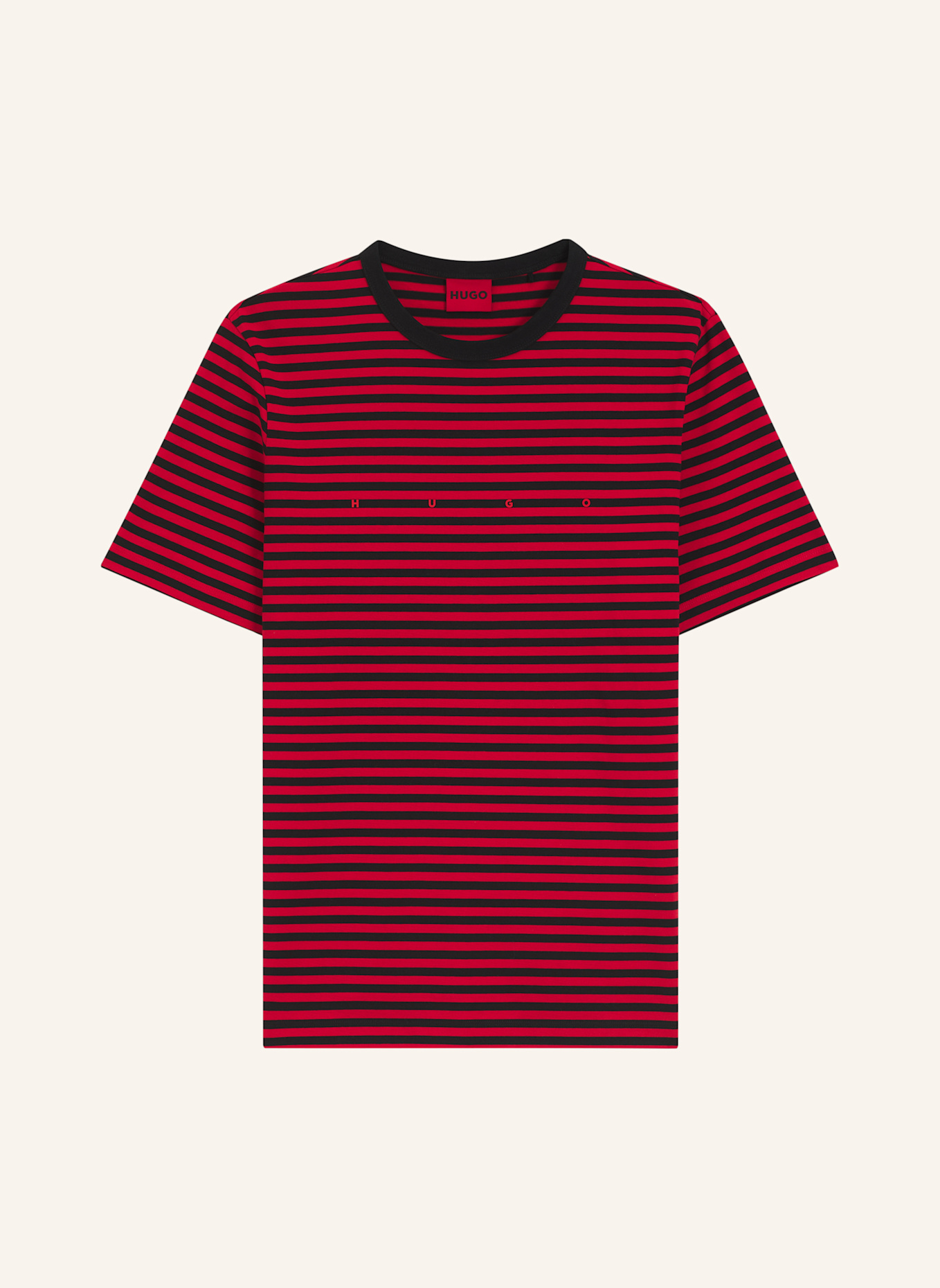 HUGO T-Shirt DEMPTEE Relaxed Fit: DUNKELBLAU