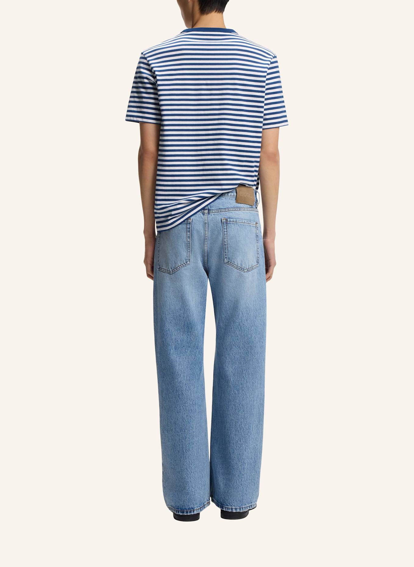 HUGO T-Shirt DEMPTEE Relaxed Fit: BRAUN