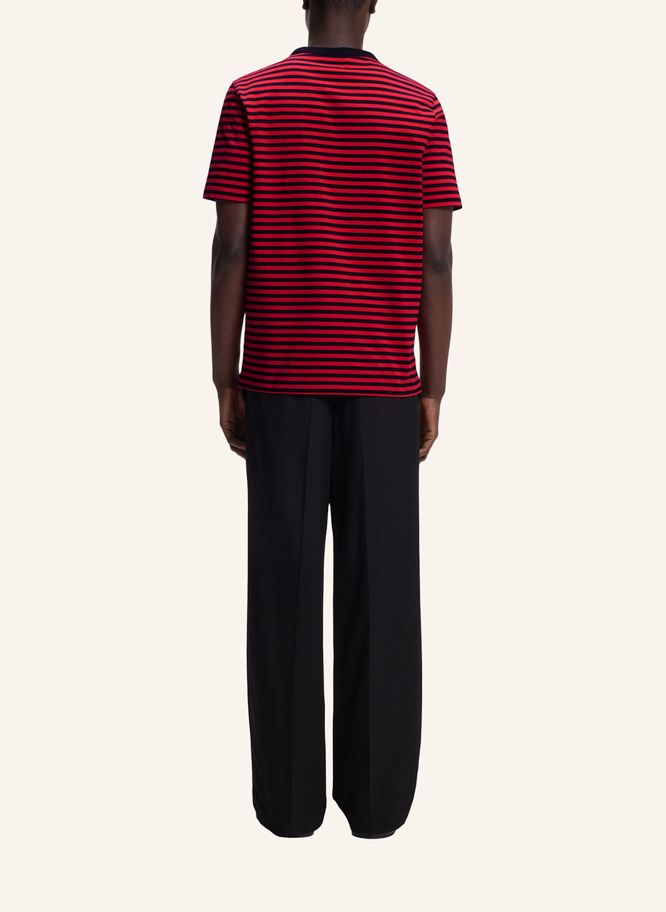 HUGO T-Shirt DEMPTEE Relaxed Fit: DUNKELBLAU
