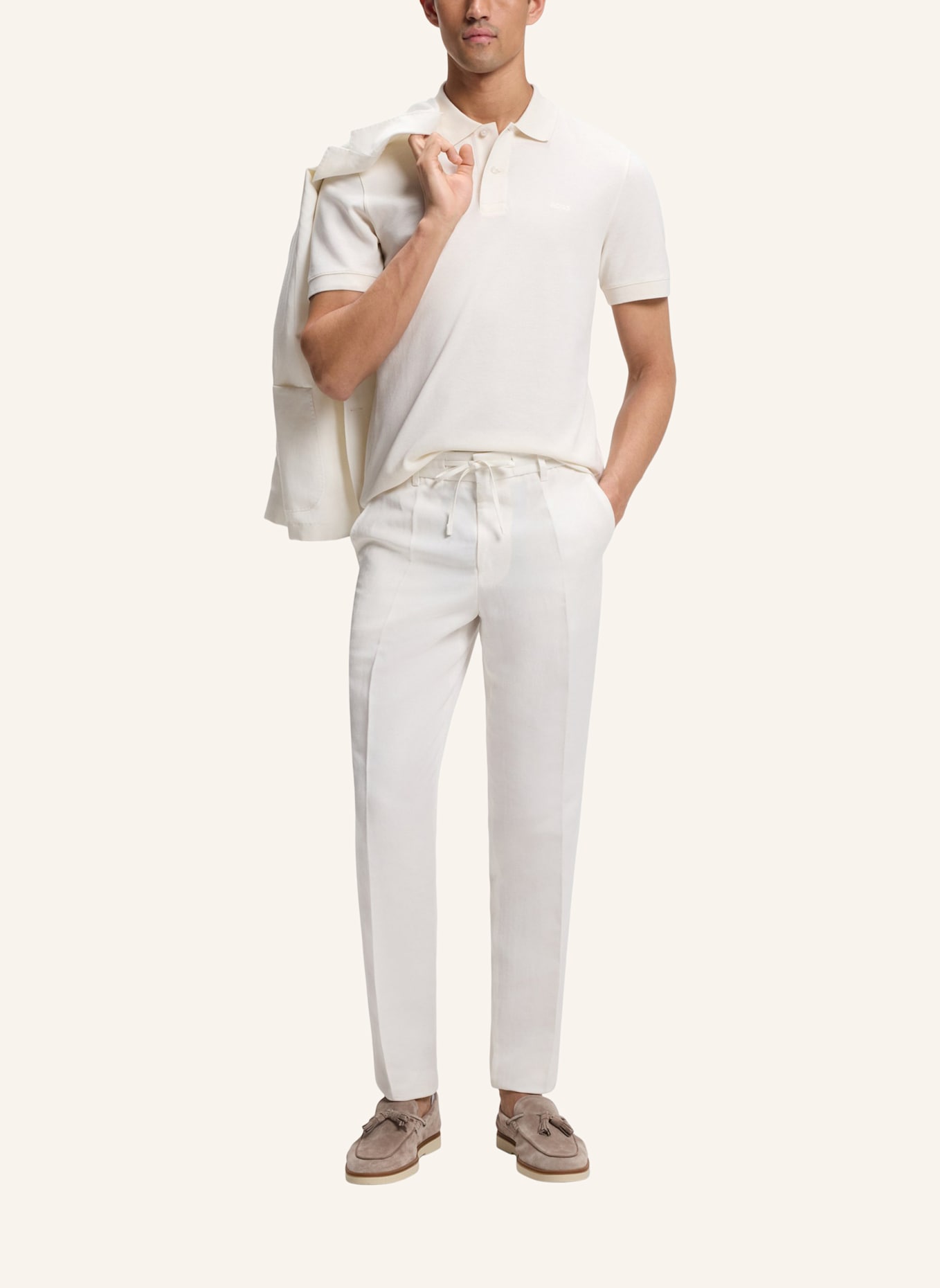 BOSS Business Hose C-PERIN-RDS-263 Tapered Fit: WEISS