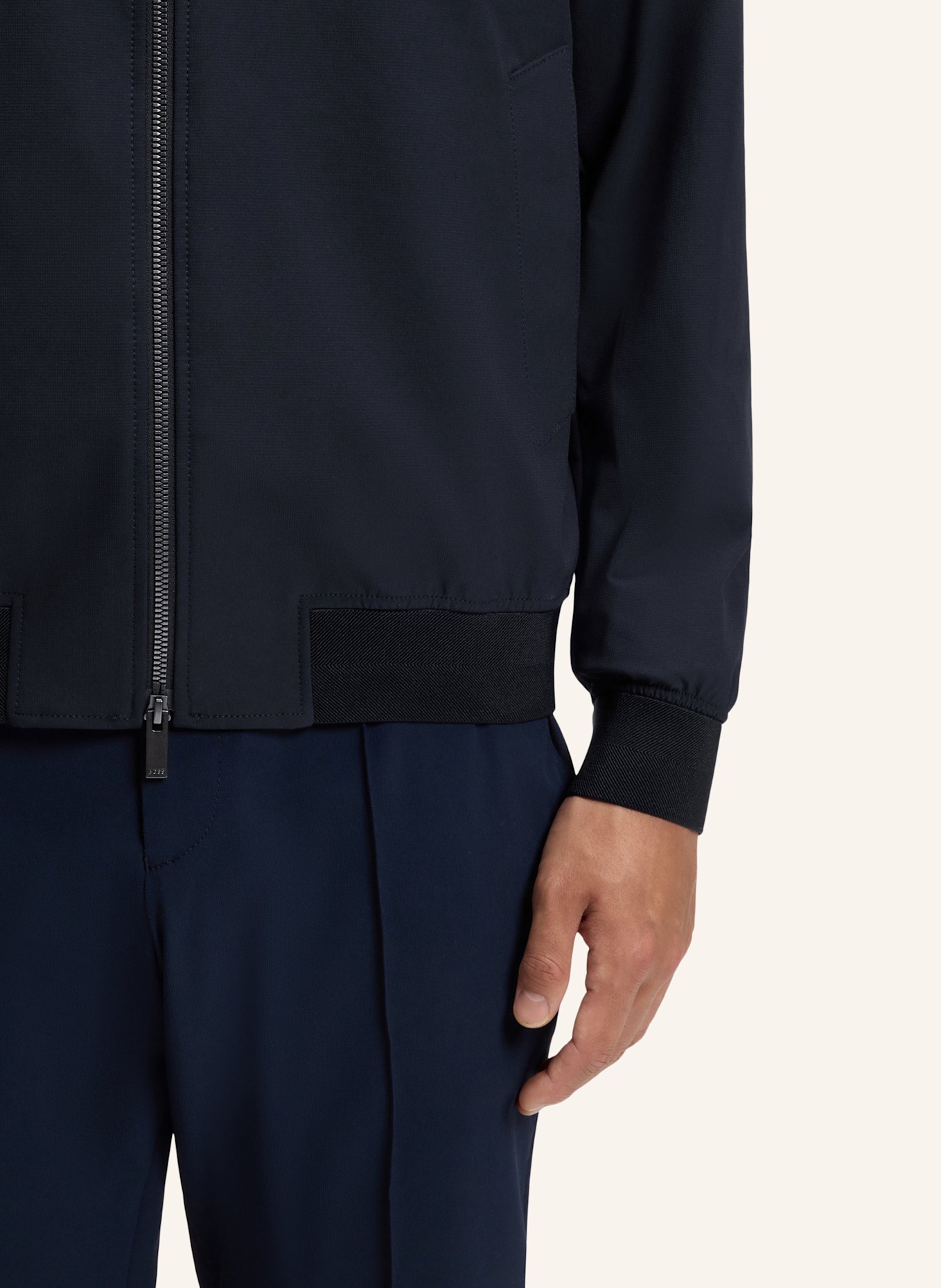BOSS Blazer P-HANRY-BMB-WG-263F Slim Fit: DUNKELBLAU