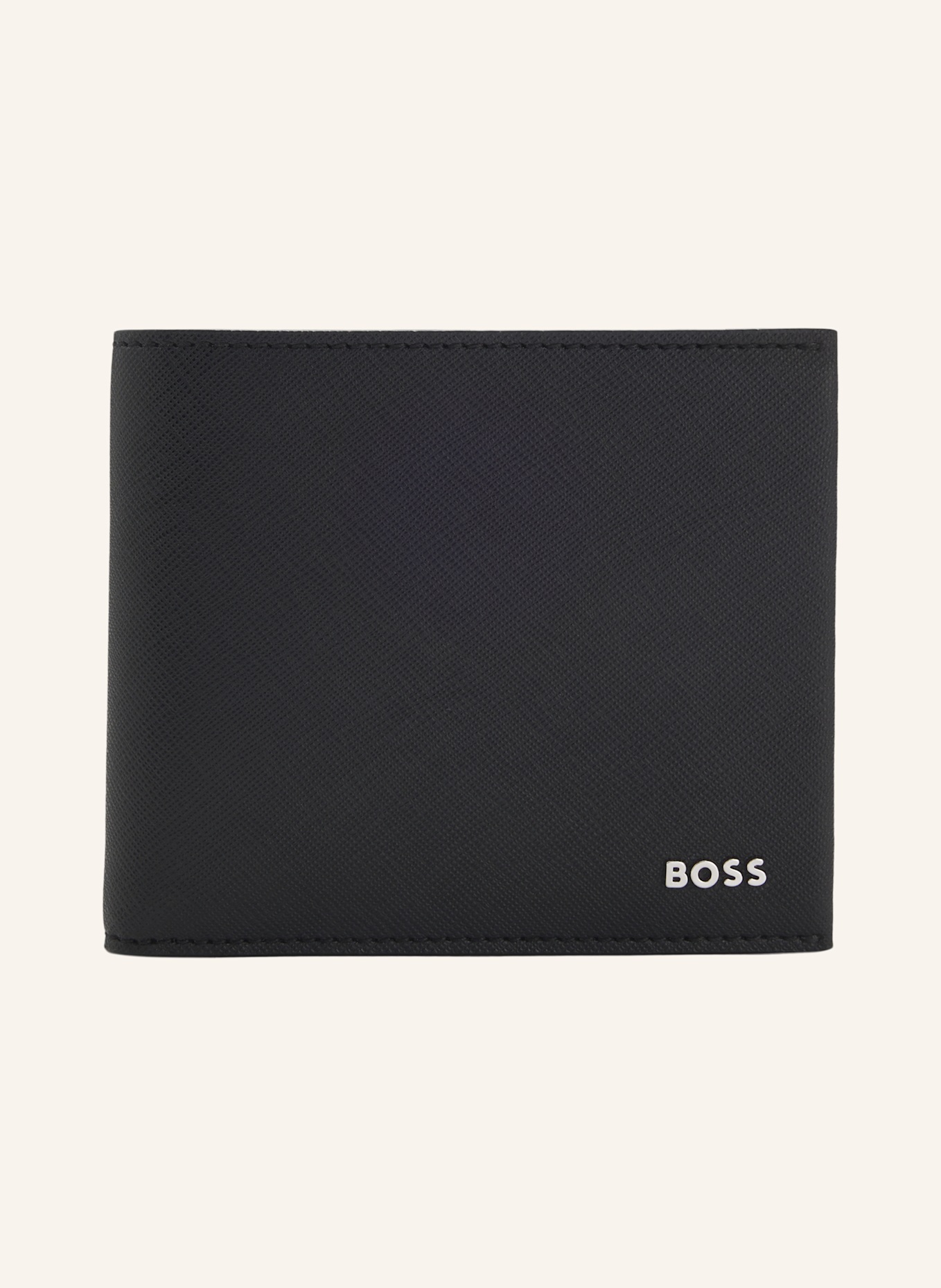 BOSS Brieftasche NORTHON_4CC COIN: SCHWARZ