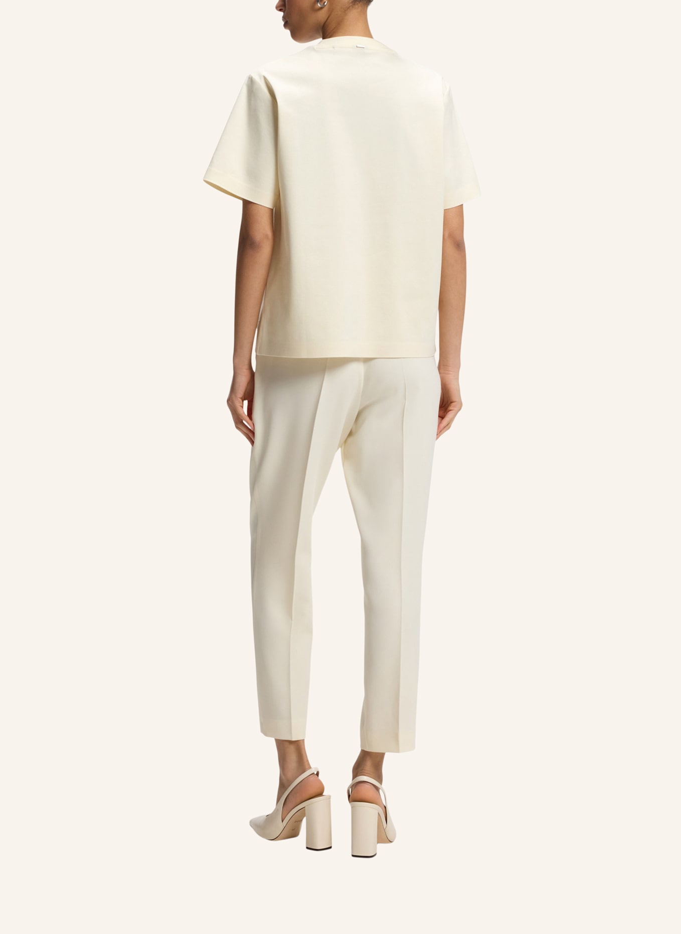 BOSS T-Shirt EHARPA Relaxed Fit: BEIGE