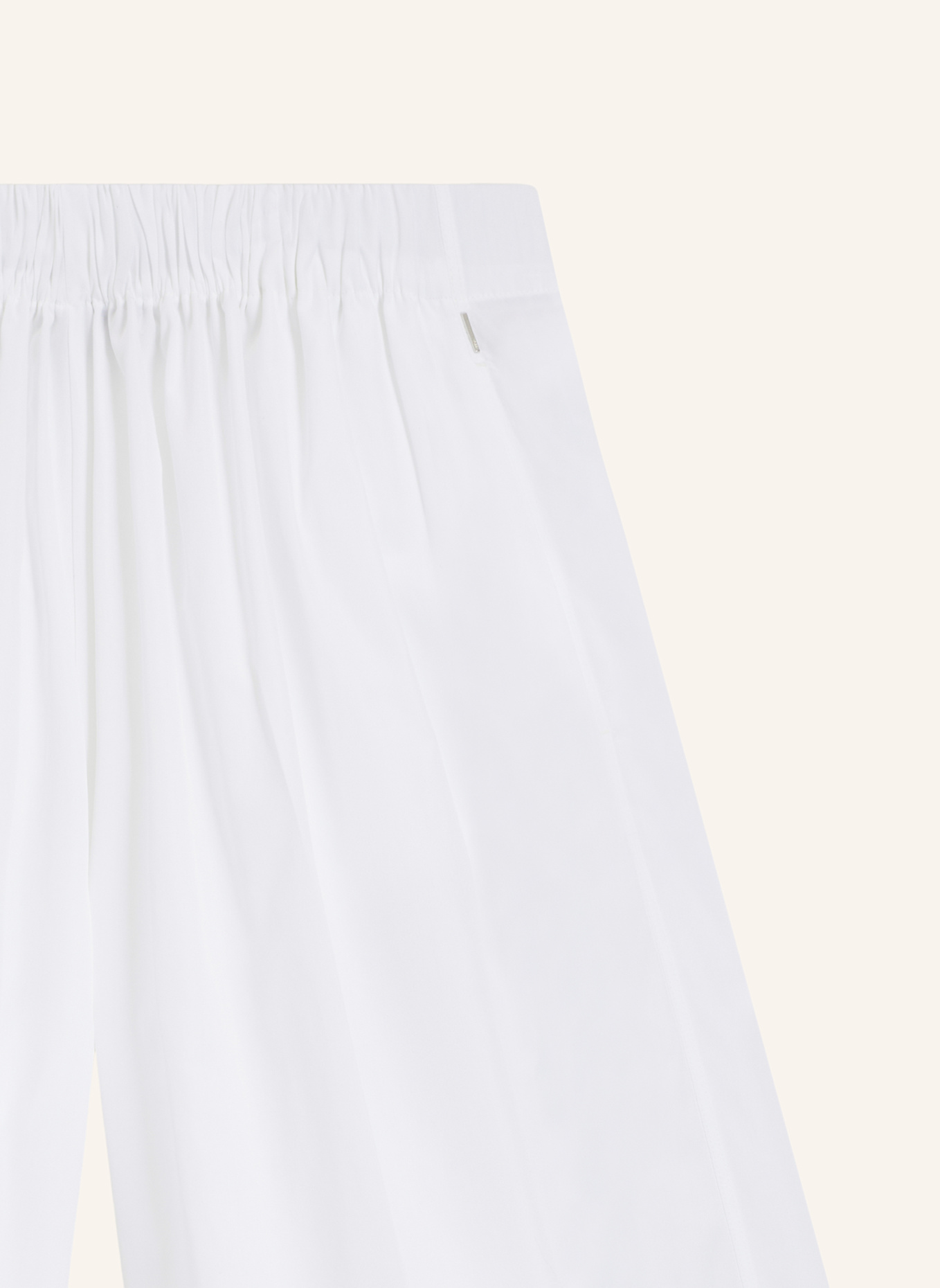 BOSS Casual Hose TALIE Relaxed Fit: WEISS