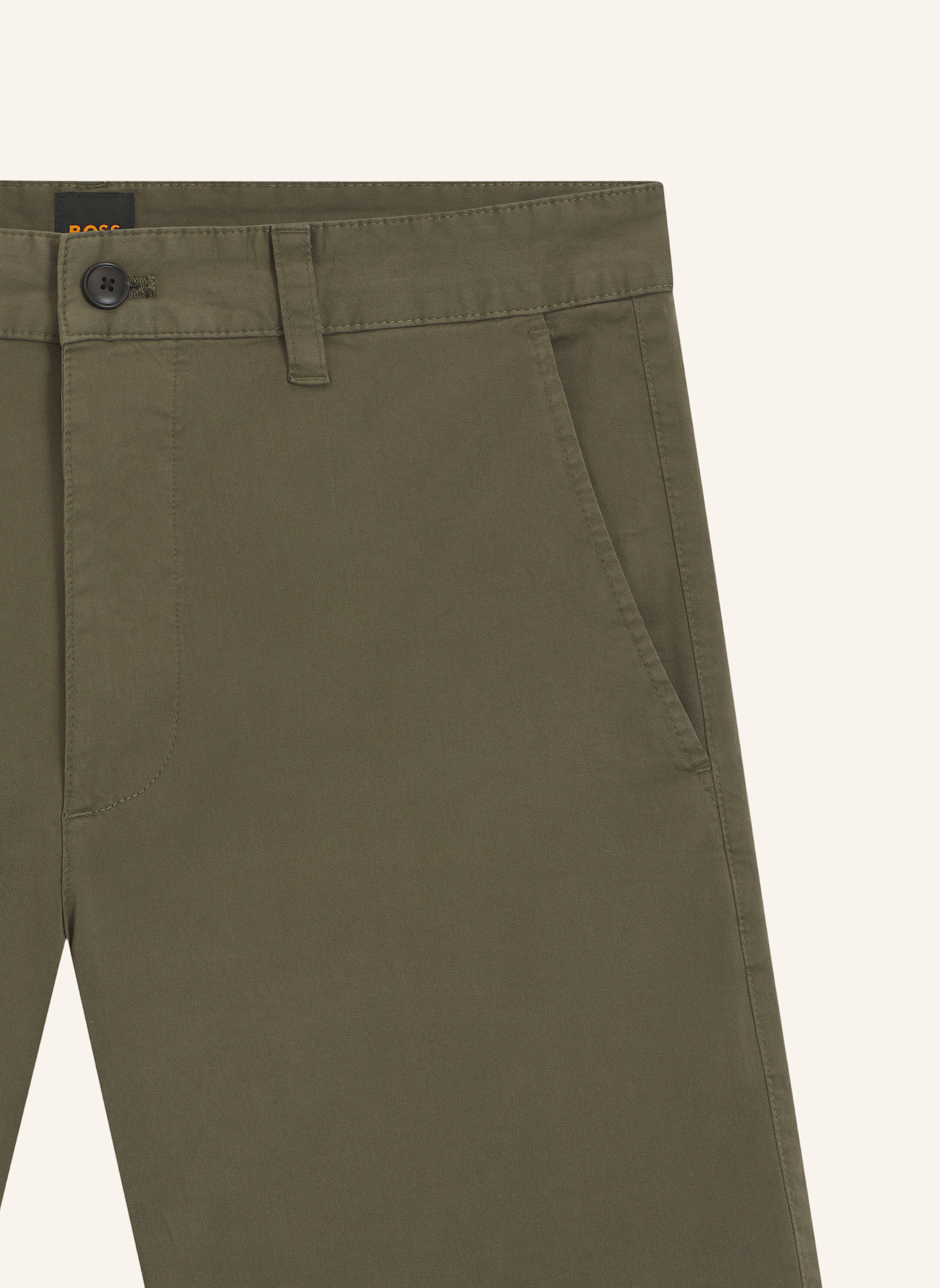 BOSS Short CHINO_SLIM_SHORT_1: GRÜN