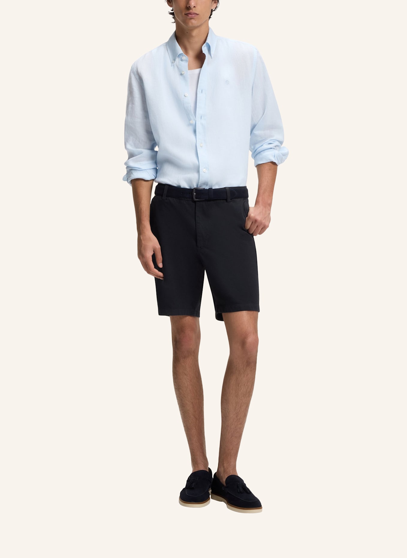 BOSS Short H-KANE1-SHORTS: DUNKELBLAU