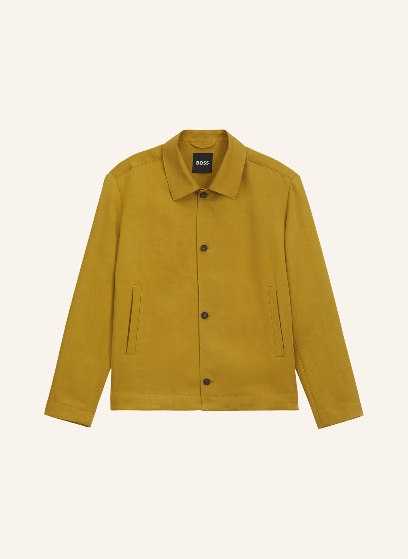 BOSS Blazer C-CARPER-BTN-263 Regular Fit: GOLD