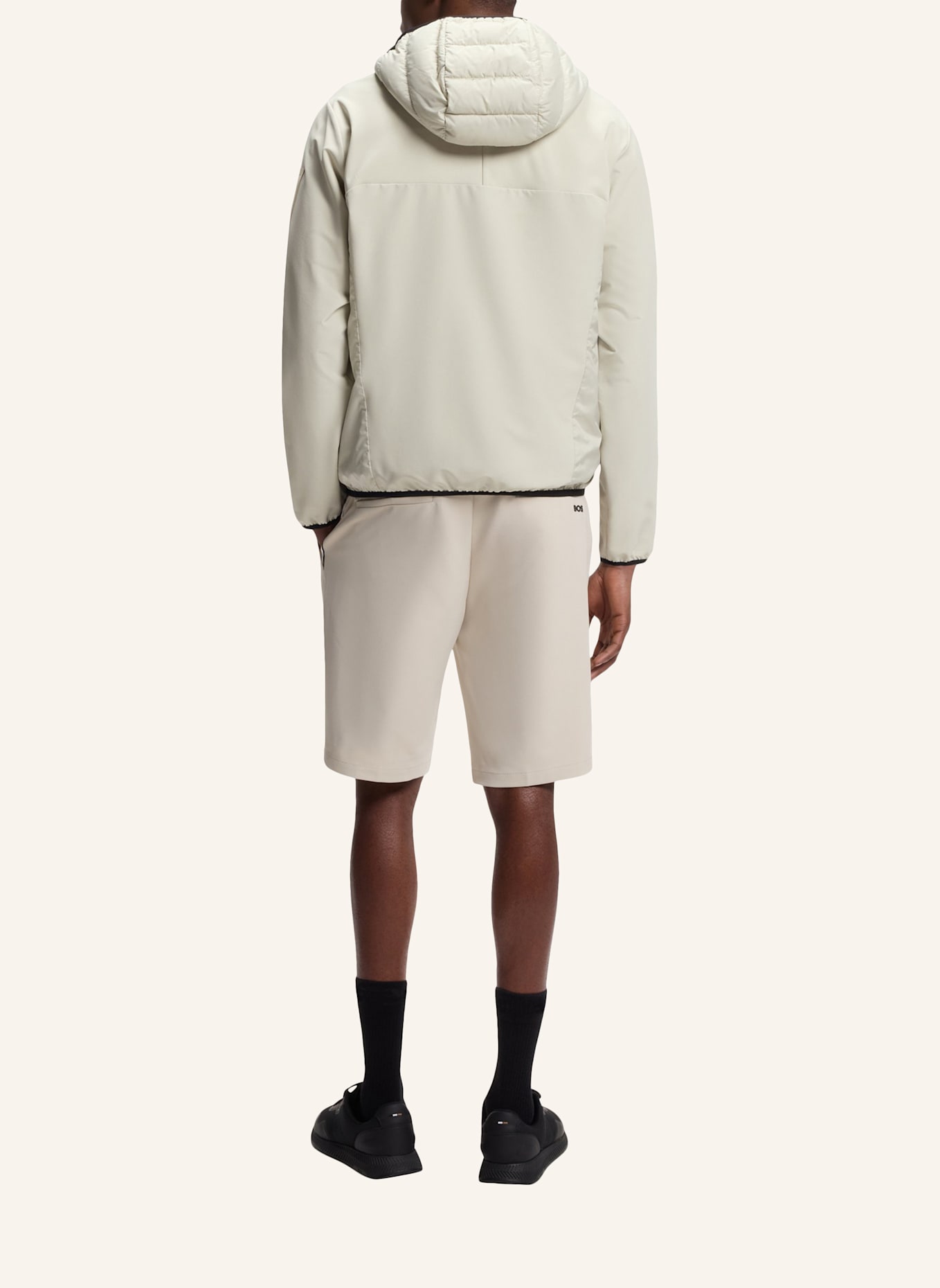BOSS Casual Jacke J_URBANEX HYBRID HD Regular Fit: BEIGE