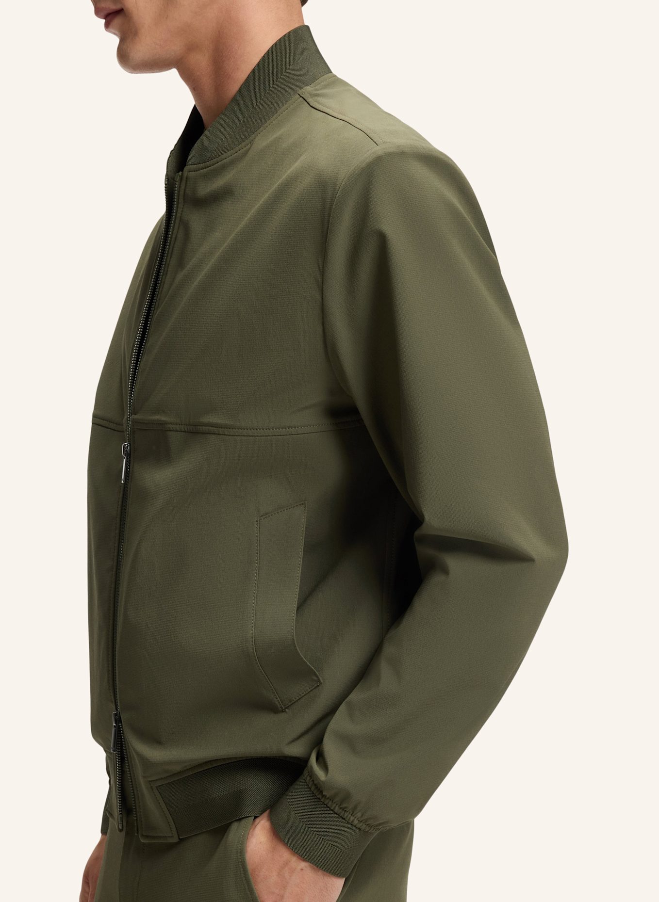 BOSS Blazer P-HANRY-BMB-WG-263F Slim Fit: GRÜN