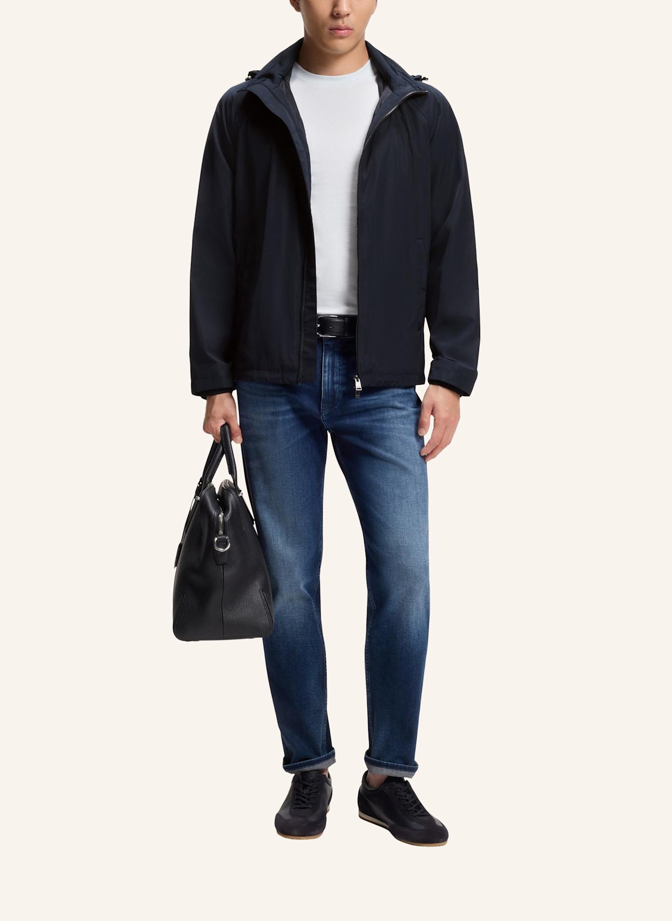 BOSS Casual Jacke H-CARLEN Regular Fit: DUNKELBLAU