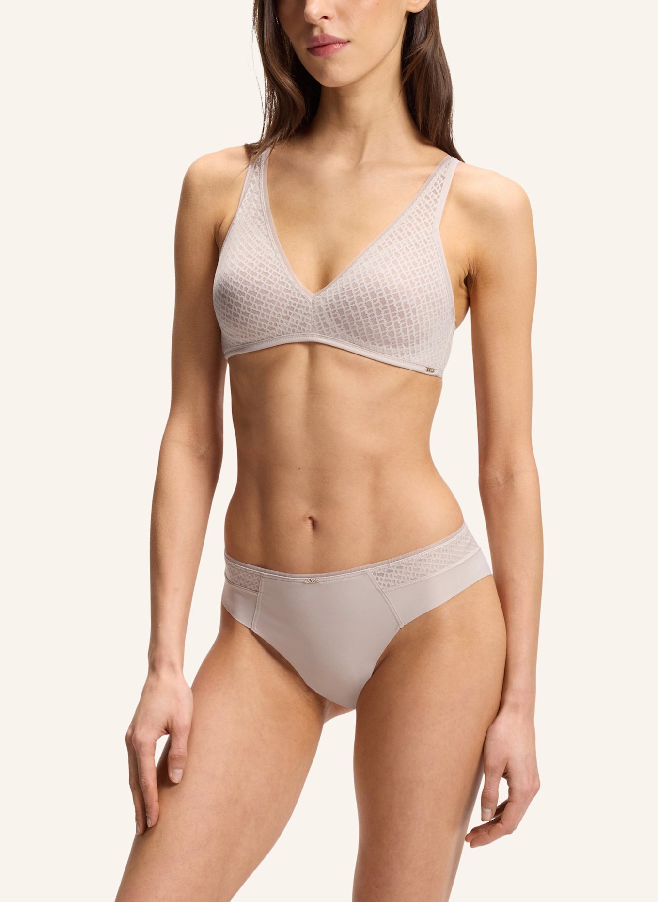 BOSS Bh PADDED SOFT_B LACE: BEIGE