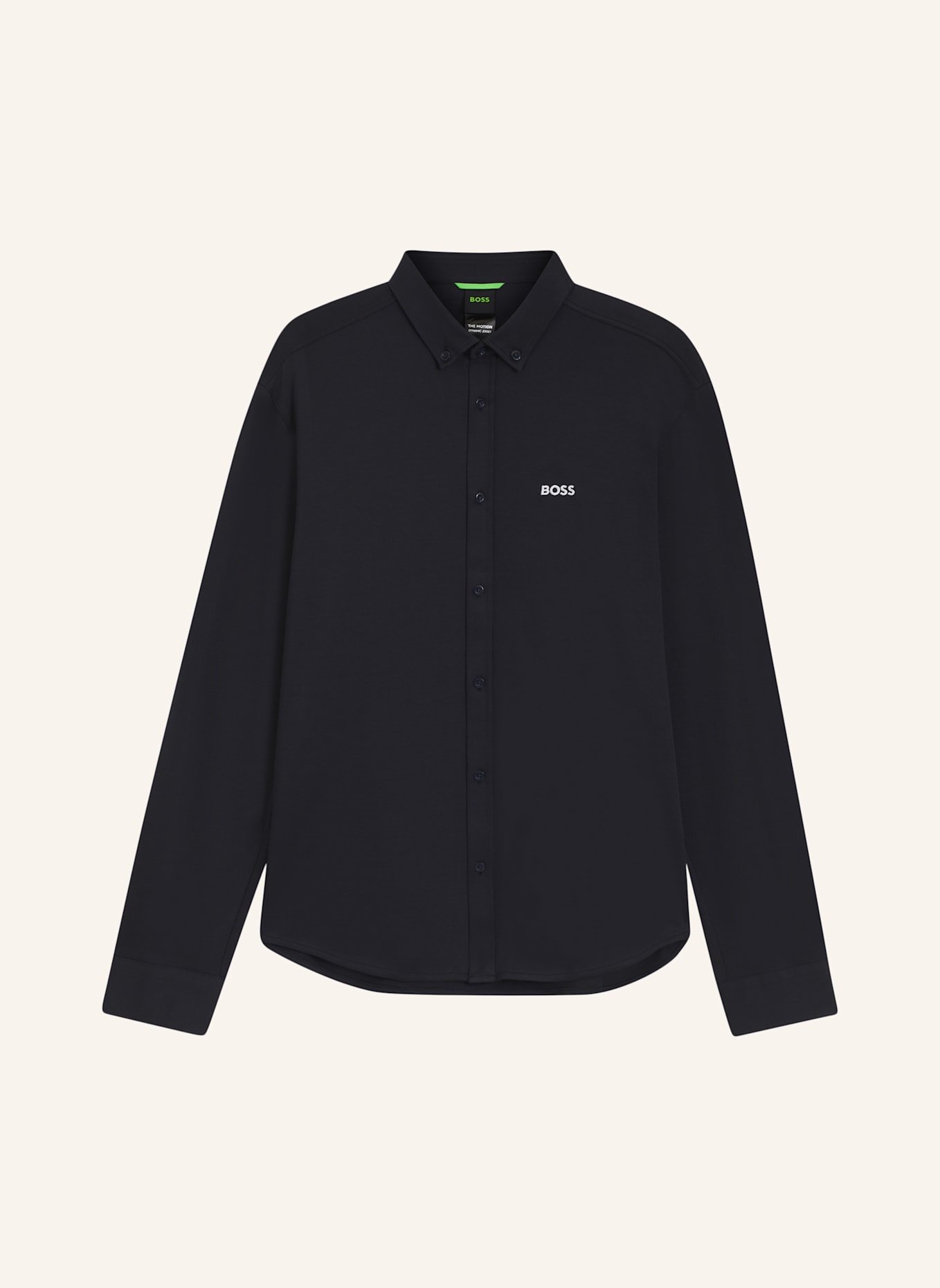 BOSS Casual Hemd ST_MOTION L Regular Fit: DUNKELBLAU