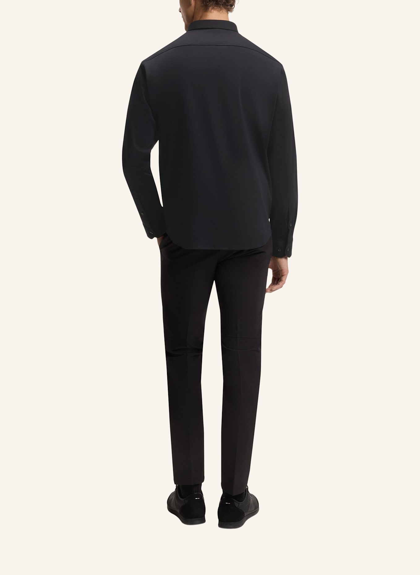 BOSS Casual Hemd ST_MOTION L Regular Fit: SCHWARZ