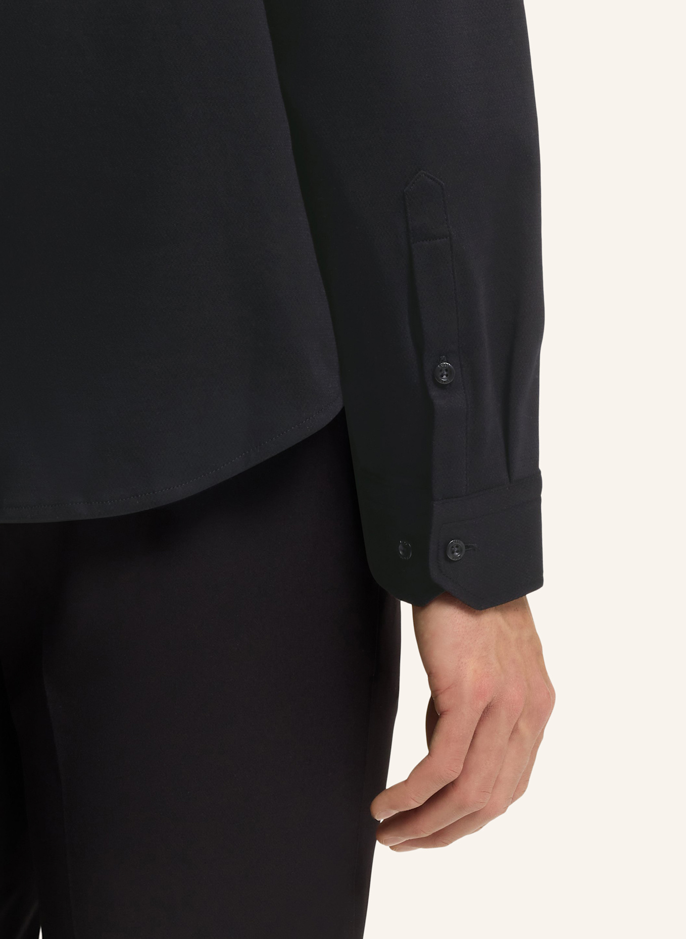 BOSS Casual Hemd ST_MOTION L Regular Fit: SCHWARZ