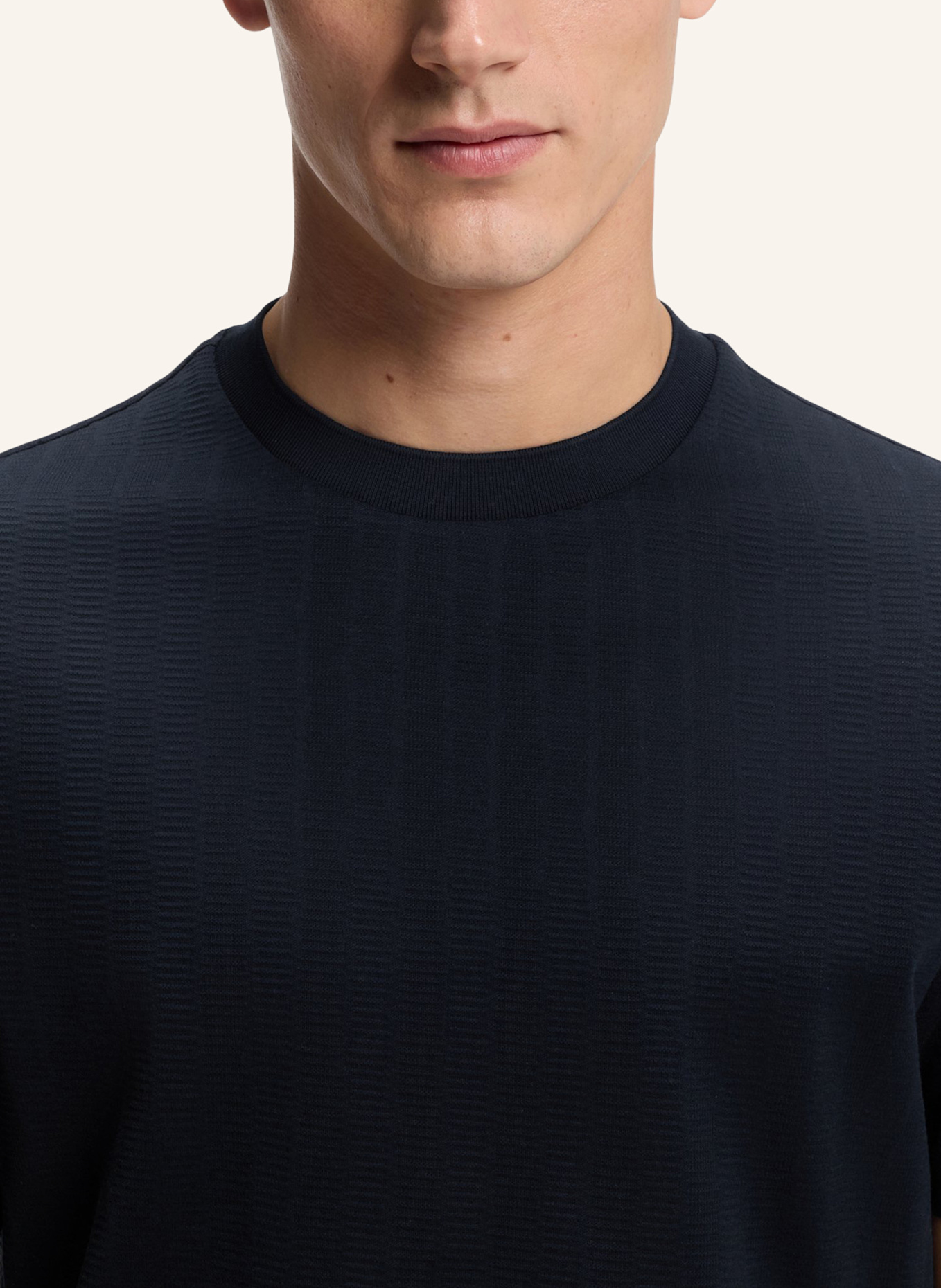 BOSS T-Shirt C-TAUT 118 Regular Fit: DUNKELBLAU