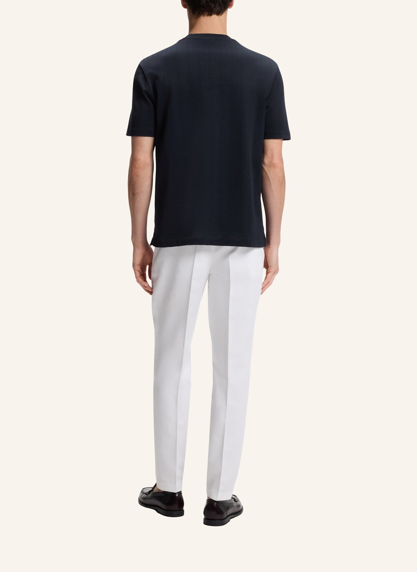 BOSS T-Shirt C-TAUT 118 Regular Fit: DUNKELBLAU