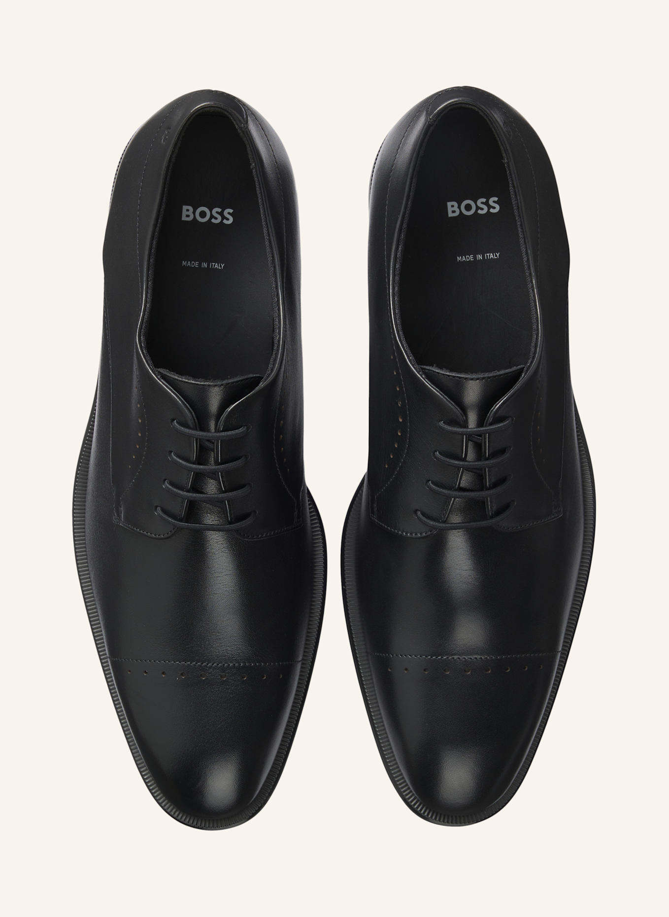 BOSS Business-Schnürschuh DERREK_DERB_BUCTPF: SCHWARZ
