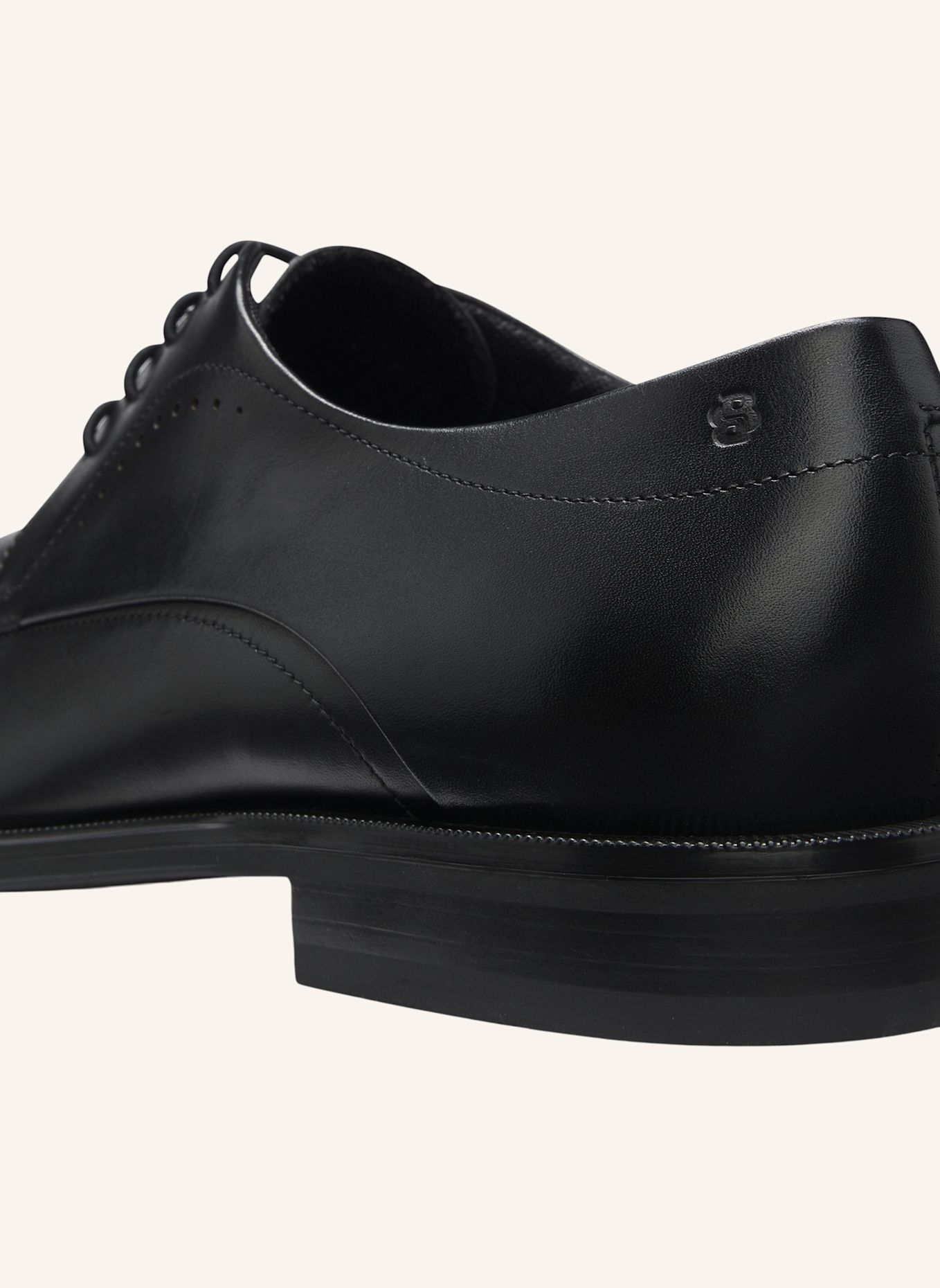 BOSS Business-Schnürschuh DERREK_DERB_BUCTPF: SCHWARZ
