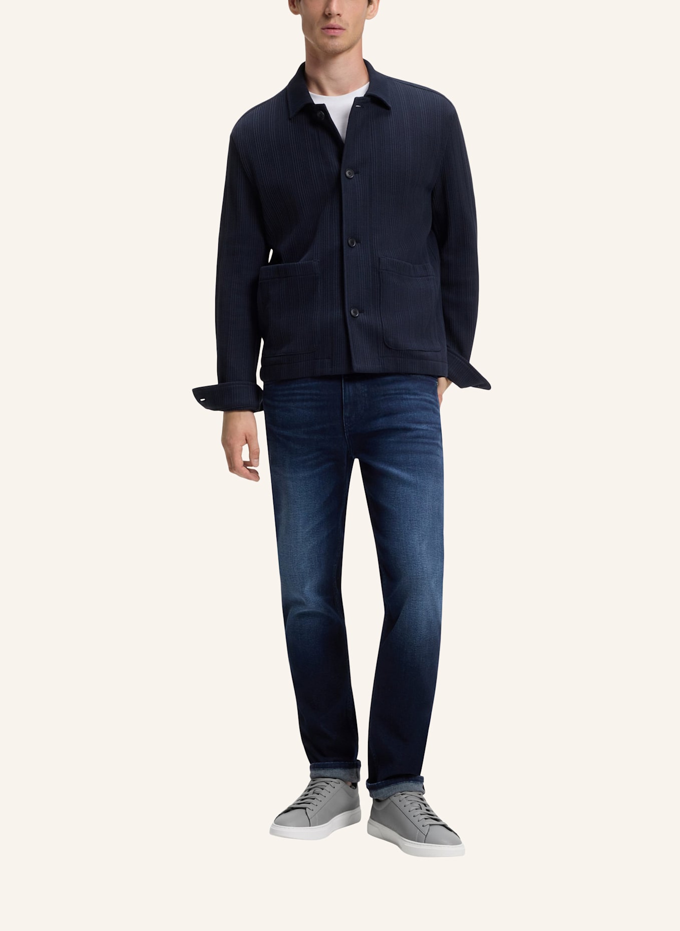 BOSS Sneaker KIERAN_TENN_ALLT: GRAU