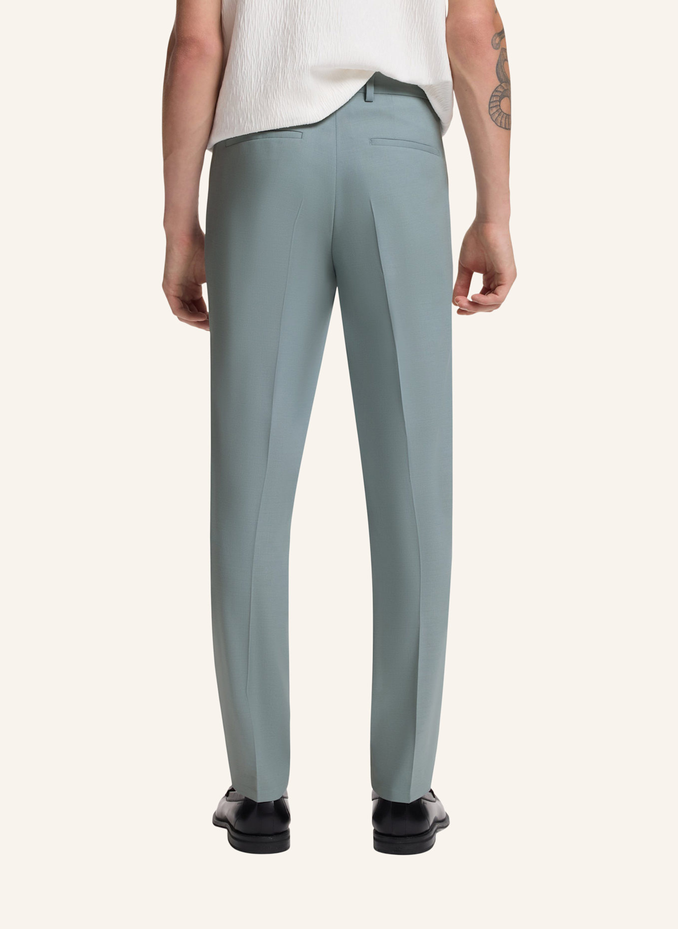 HUGO Business Anzug ARTI-HESTEN253X Extra-Slim Fit: GRAU