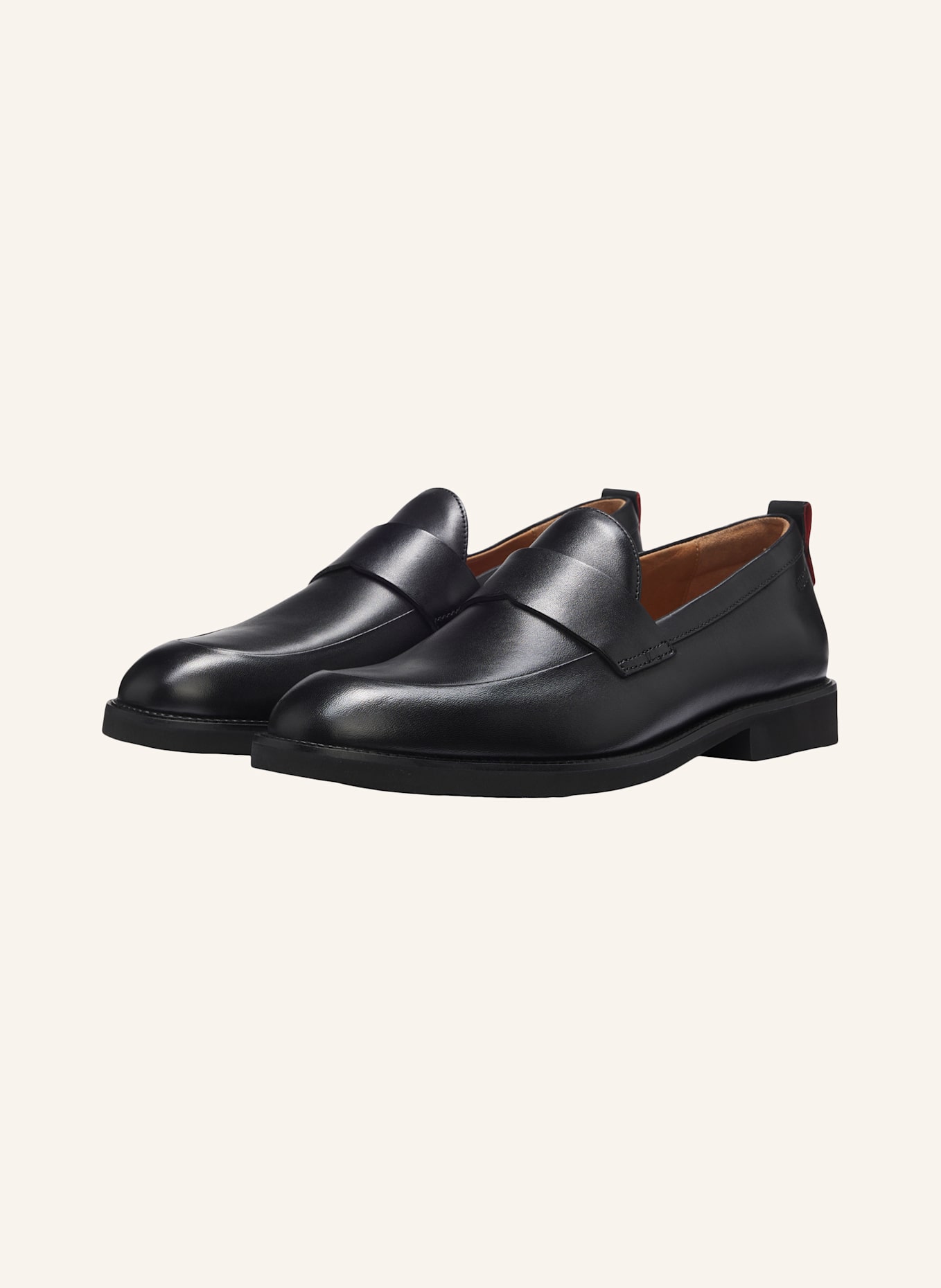 HUGO Casual Slipper GINSBY_LOAF_PLLT: SCHWARZ