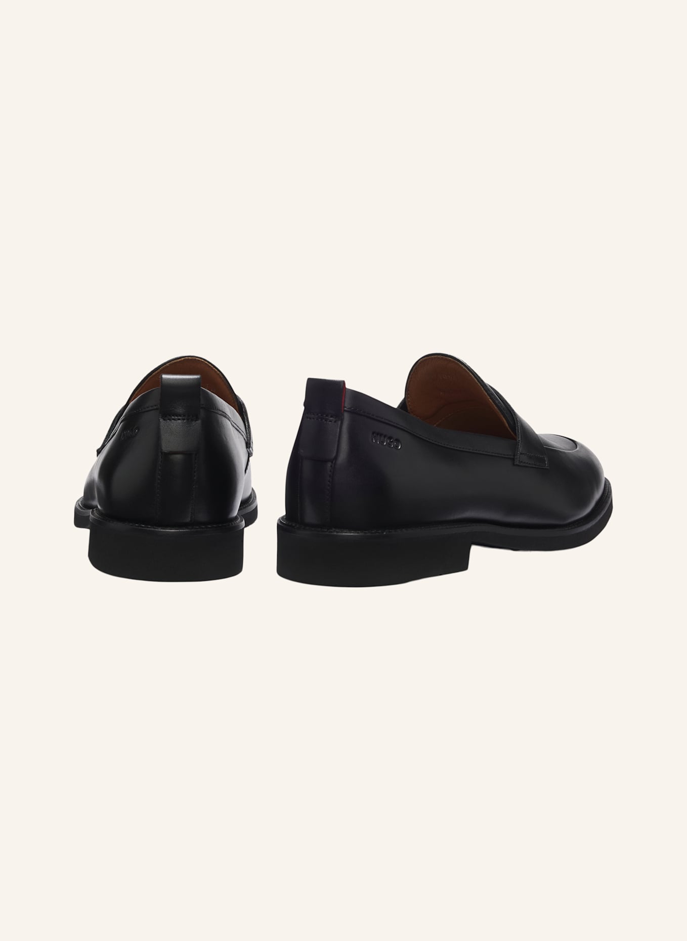 HUGO Casual Slipper GINSBY_LOAF_PLLT: SCHWARZ