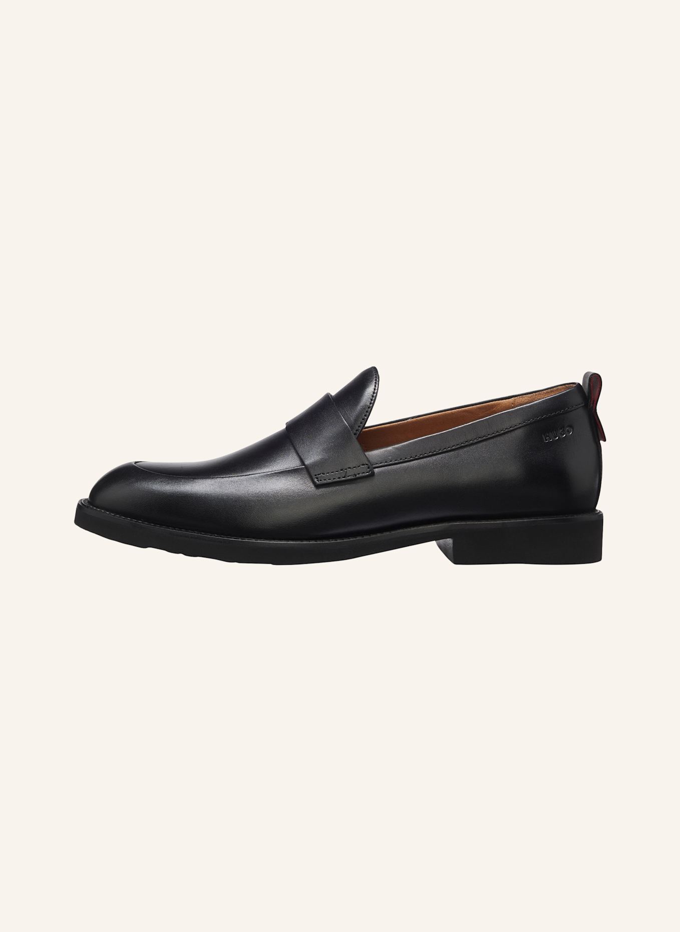 HUGO Casual Slipper GINSBY_LOAF_PLLT: SCHWARZ