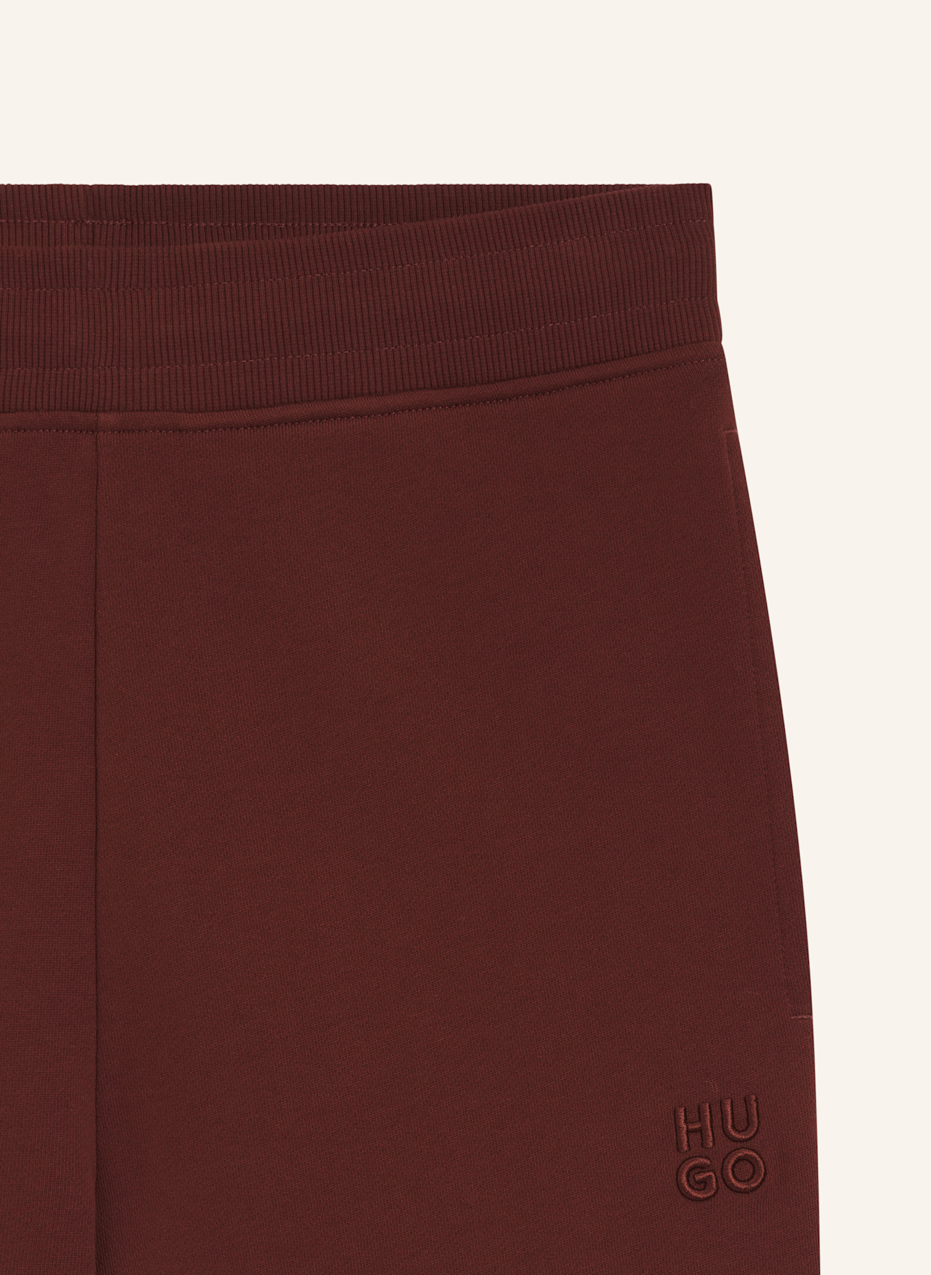 HUGO Casual Hose NELFINIA Regular Fit: BRAUN