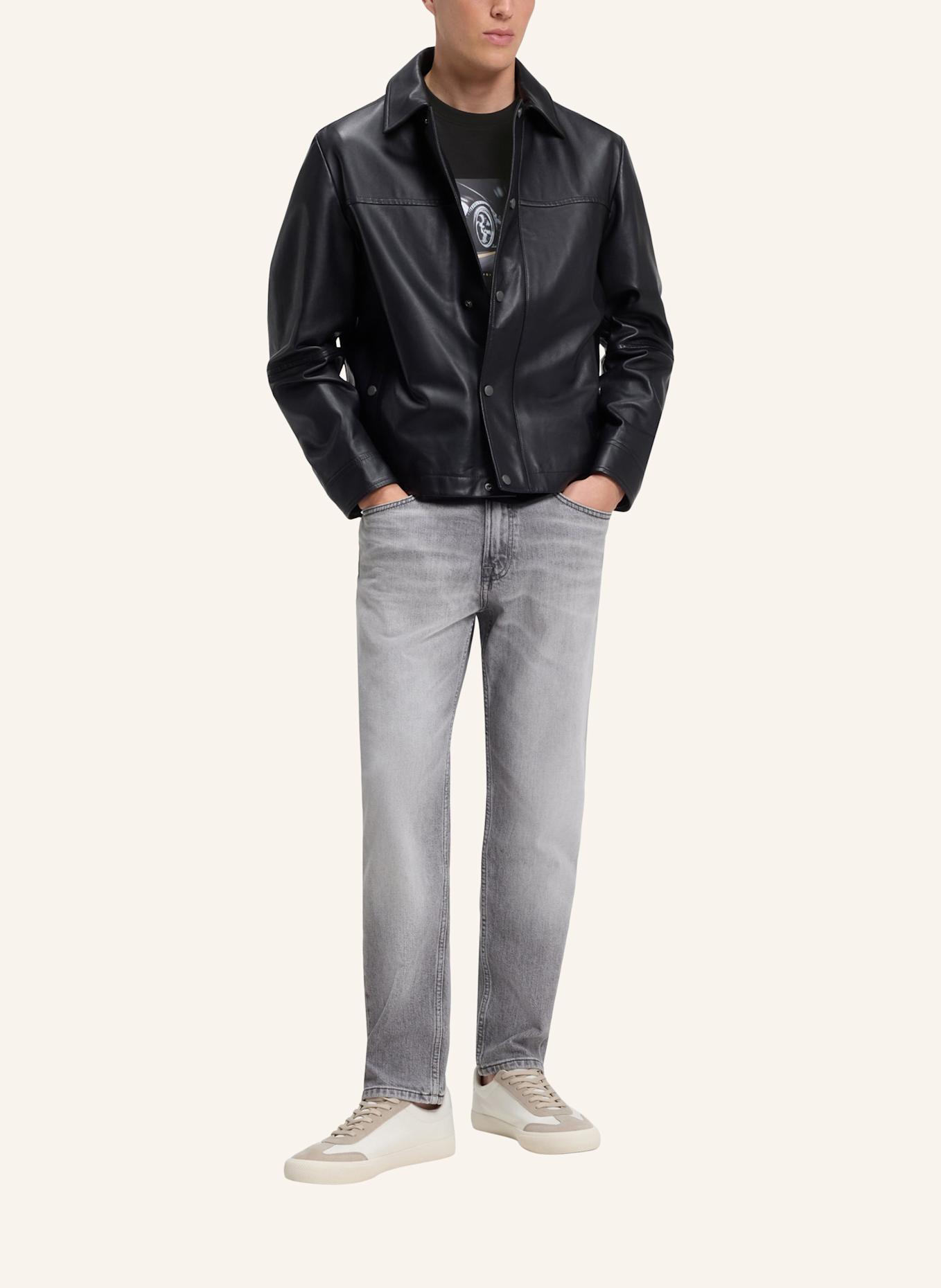 BOSS T-Shirt TE_MOTORS Regular Fit: SCHWARZ
