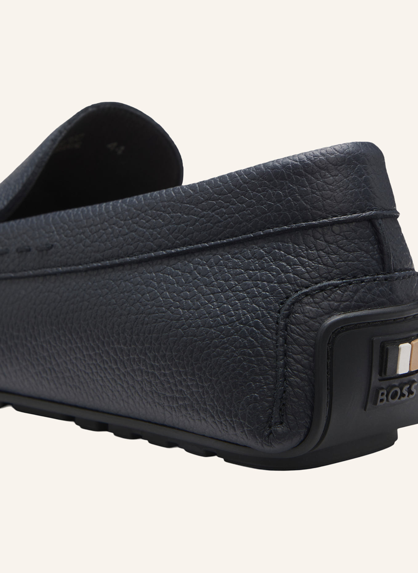 BOSS Casual Slipper NOEL_MOCC_GRPE: DUNKELBLAU