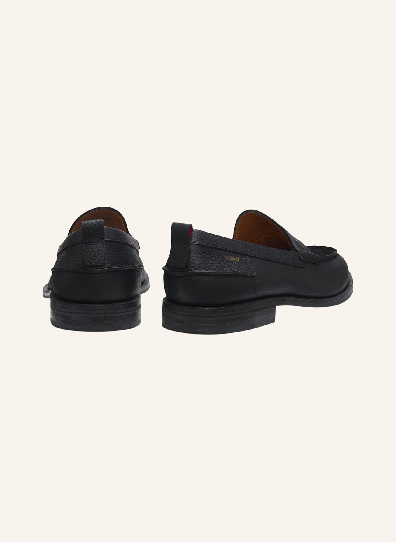 HUGO Casual Slipper VARIAN_LOAF_TBSD: SCHWARZ
