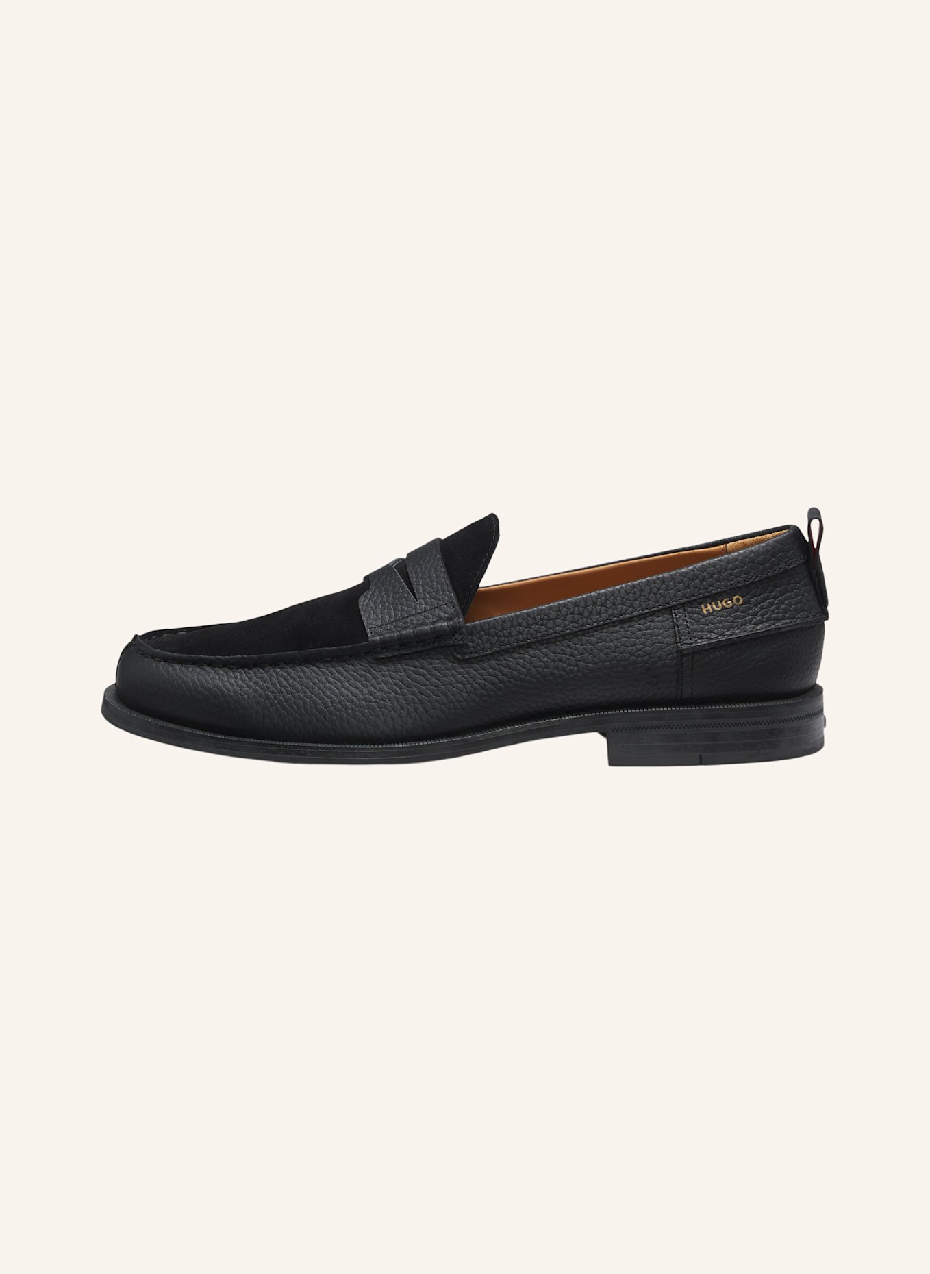 HUGO Casual Slipper VARIAN_LOAF_TBSD: SCHWARZ