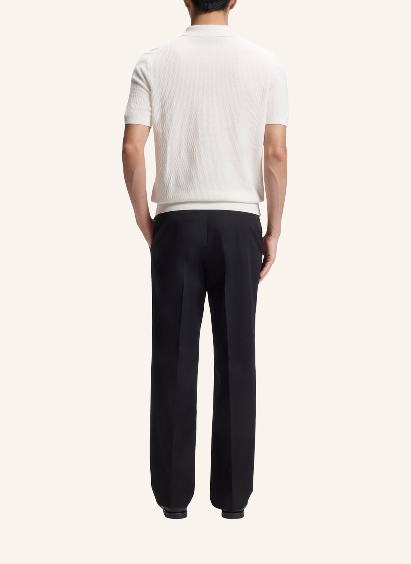 BOSS Pullover H-LURAZIO Regular Fit: WEISS
