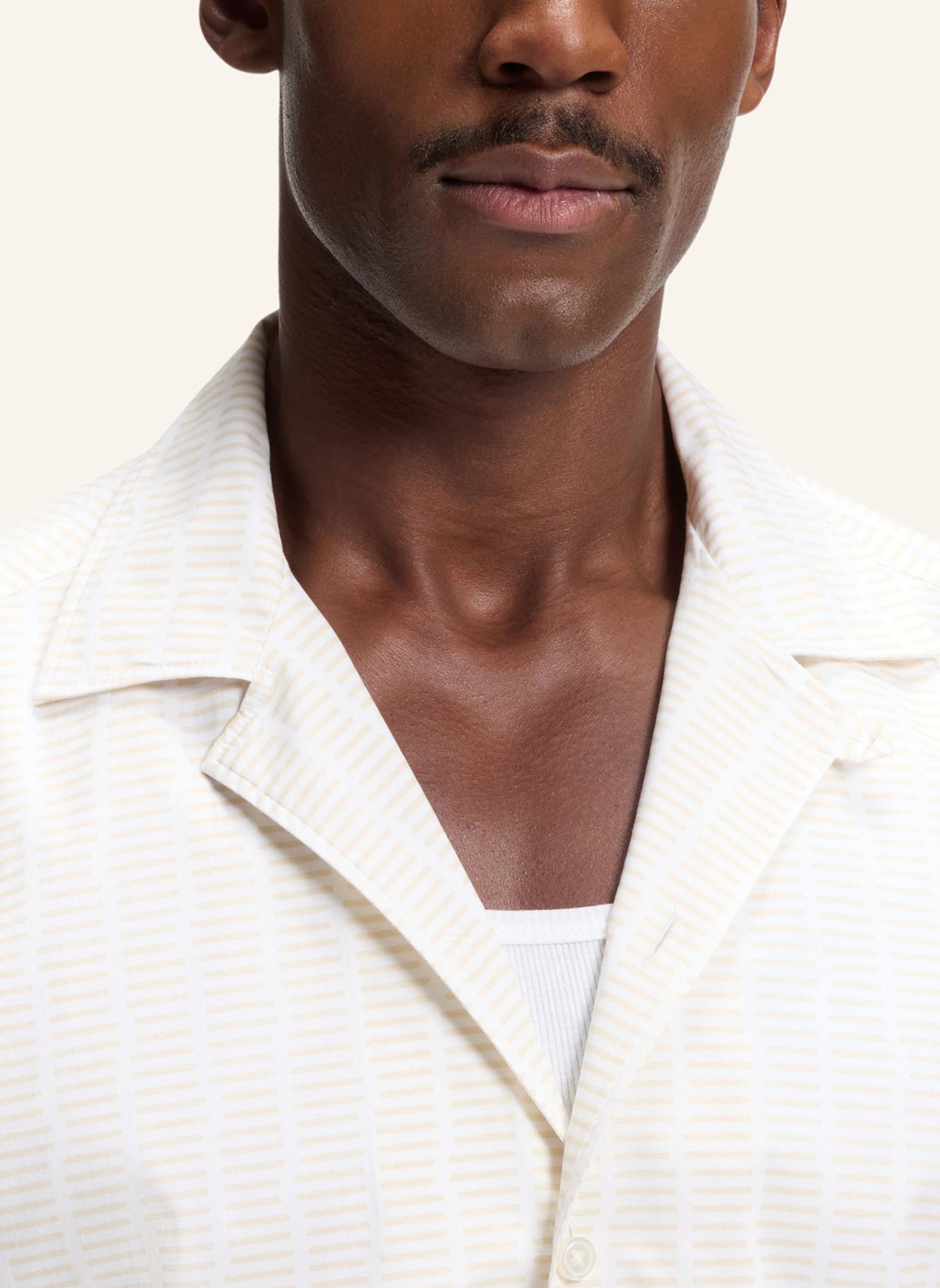 BOSS Casual Hemd C-LARS2-CAMP-263 Relaxed Fit: WEISS