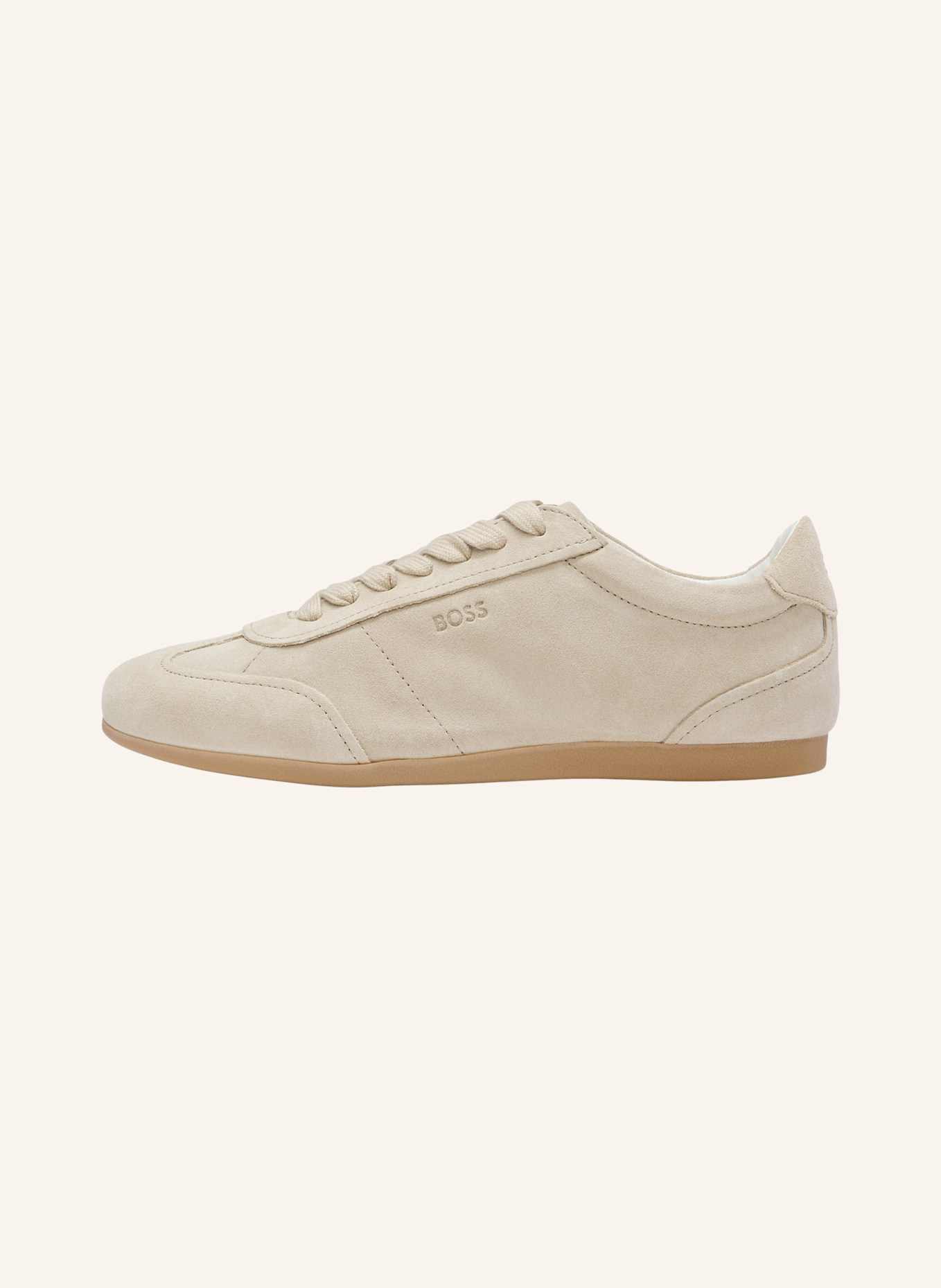 BOSS Turnschuh SOLENNE_TENN_SD: BEIGE