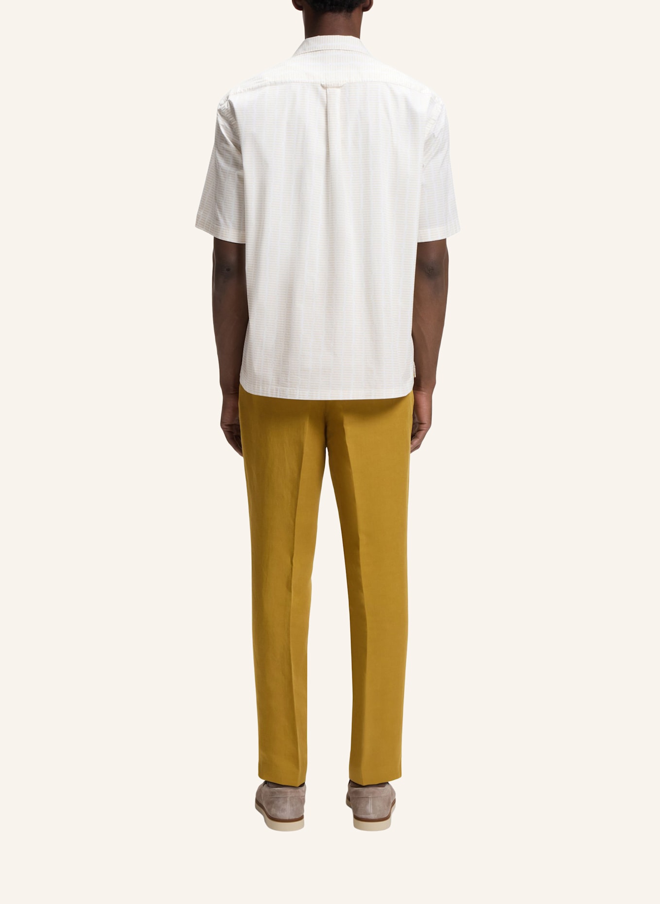 BOSS Casual Hemd C-LARS2-CAMP-263 Relaxed Fit: WEISS