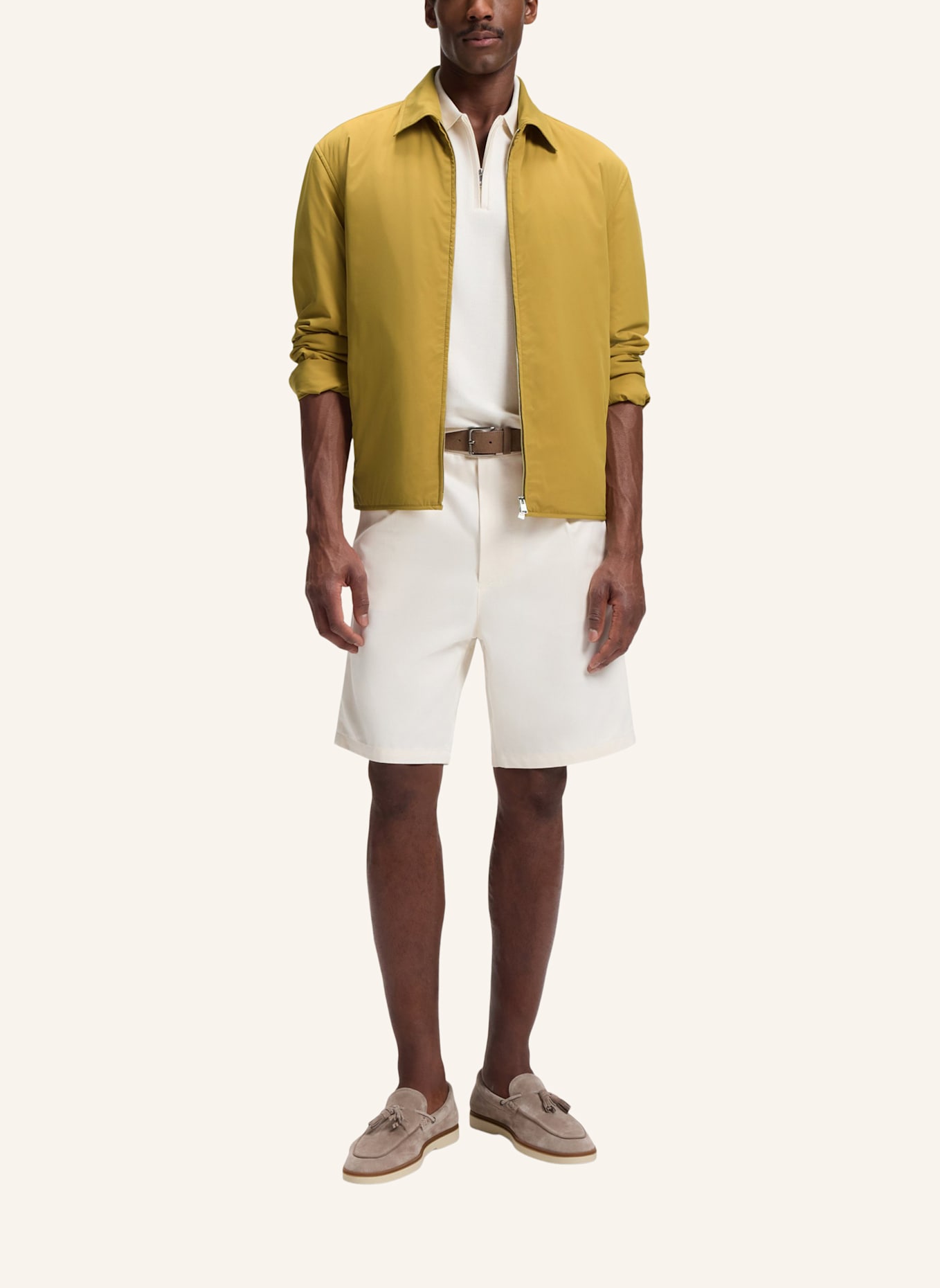 BOSS Casual Jacke C-CERIG Regular Fit: GOLD
