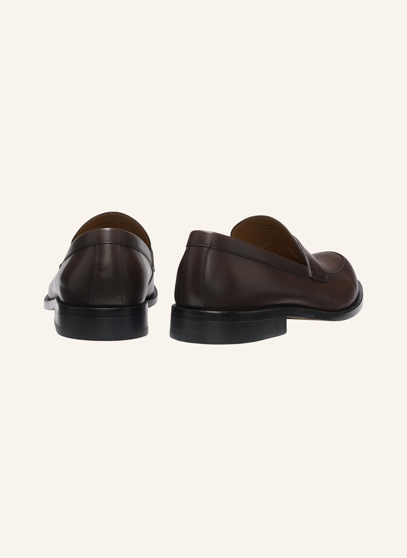 BOSS Casual Slipper TAYIL-L_LOAF_BUPE: DUNKELBRAUN