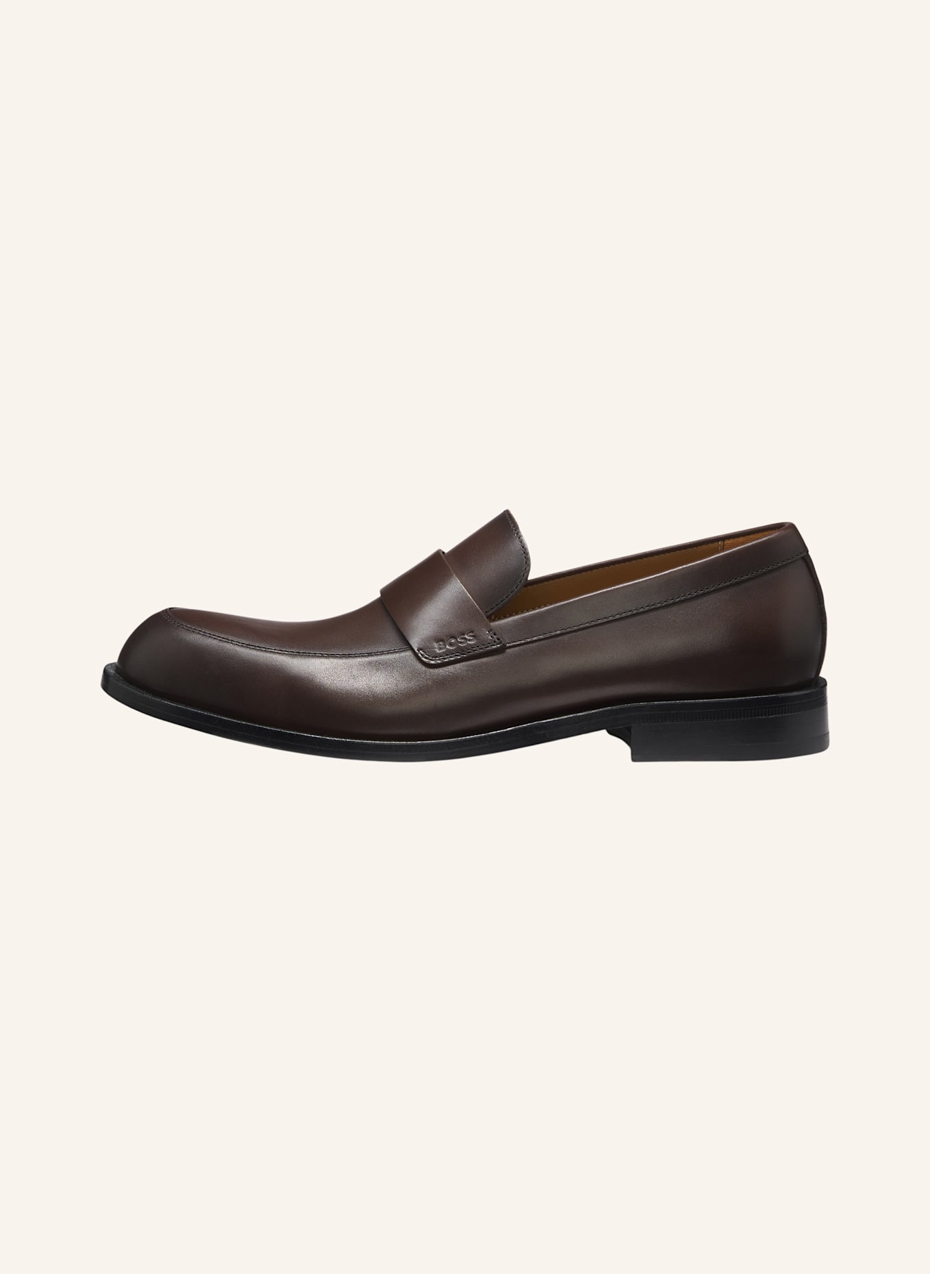 BOSS Casual Slipper TAYIL-L_LOAF_BUPE: DUNKELBRAUN