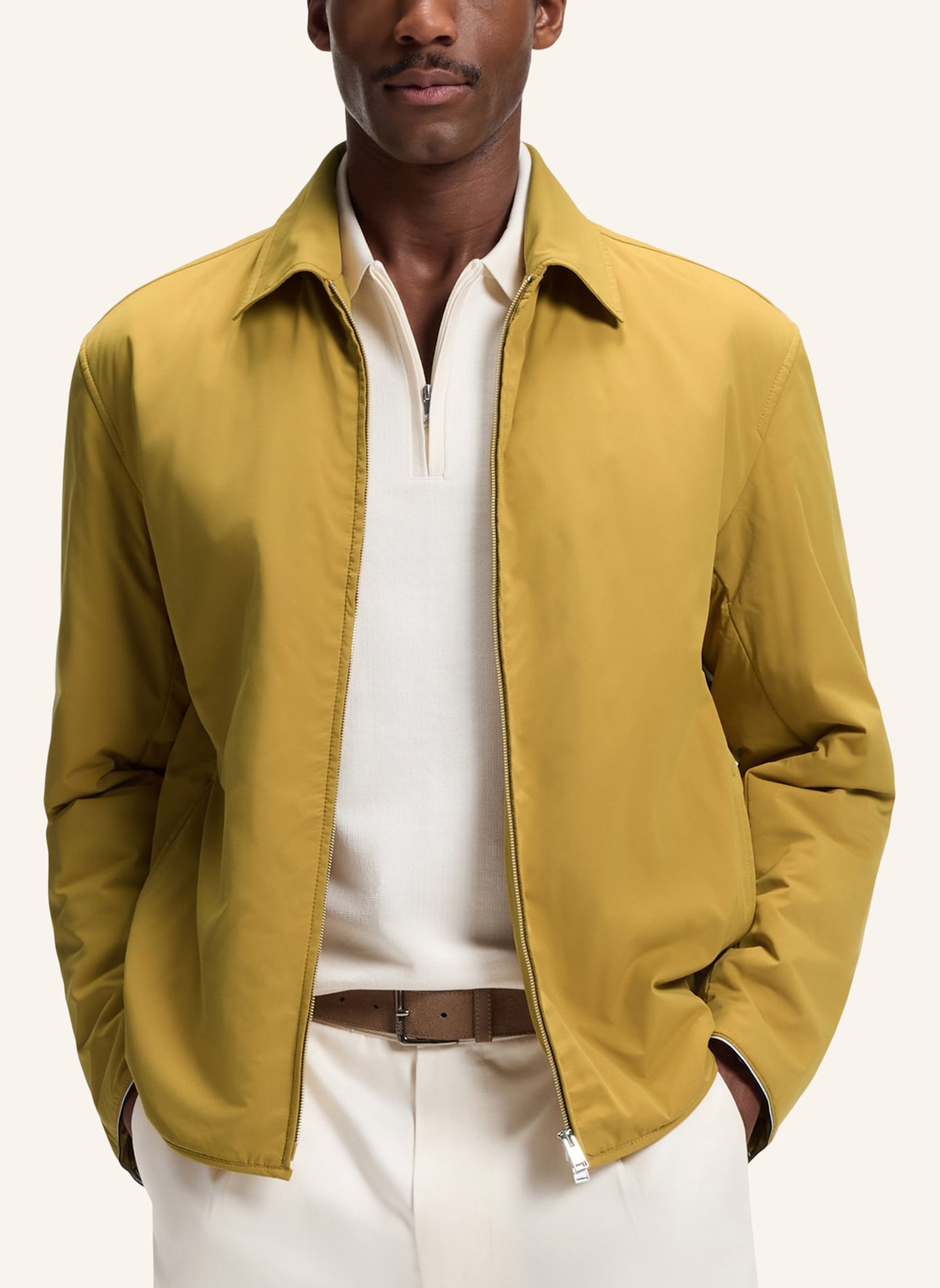 BOSS Casual Jacke C-CERIG Regular Fit: GOLD