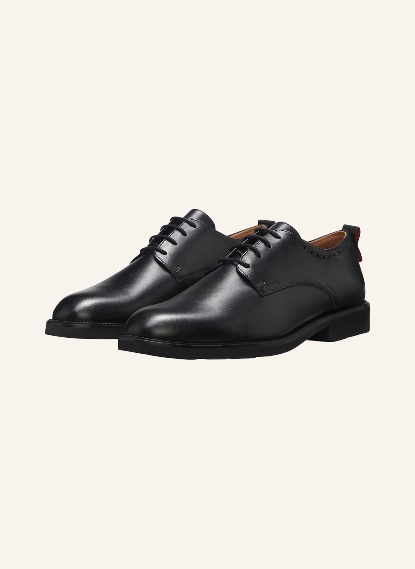 HUGO Business-Schnürschuh GINSBY_DERB_PLLTBR: SCHWARZ