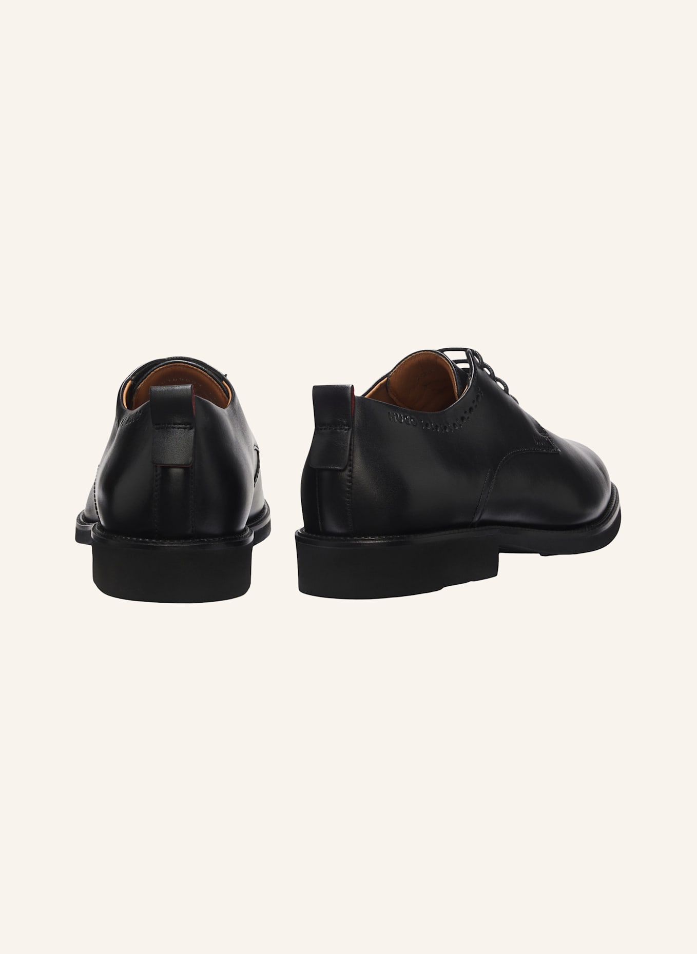 HUGO Business-Schnürschuh GINSBY_DERB_PLLTBR: SCHWARZ