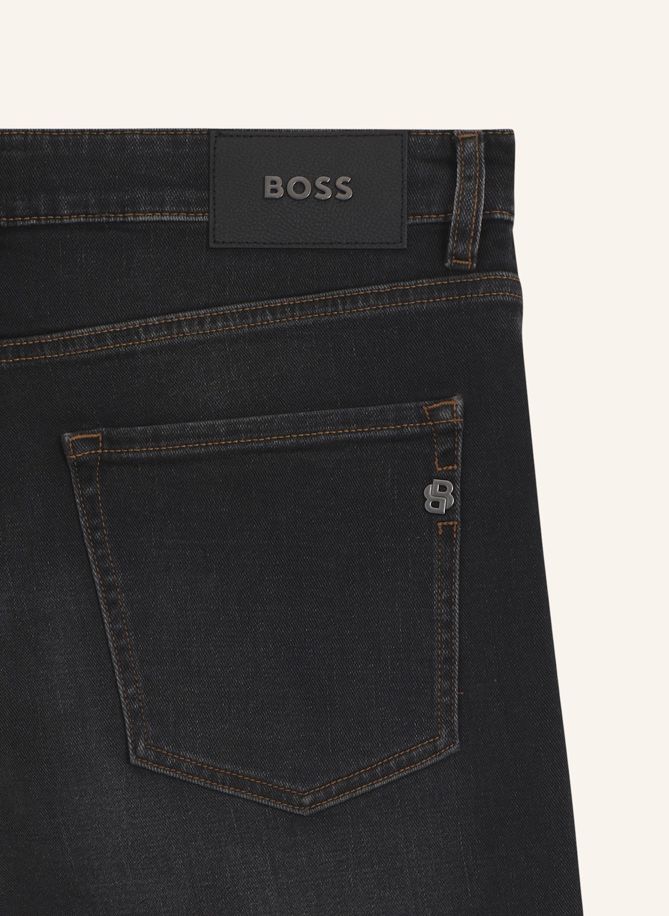 BOSS Jeans H-DELAWARE Slim Fit: SCHWARZ