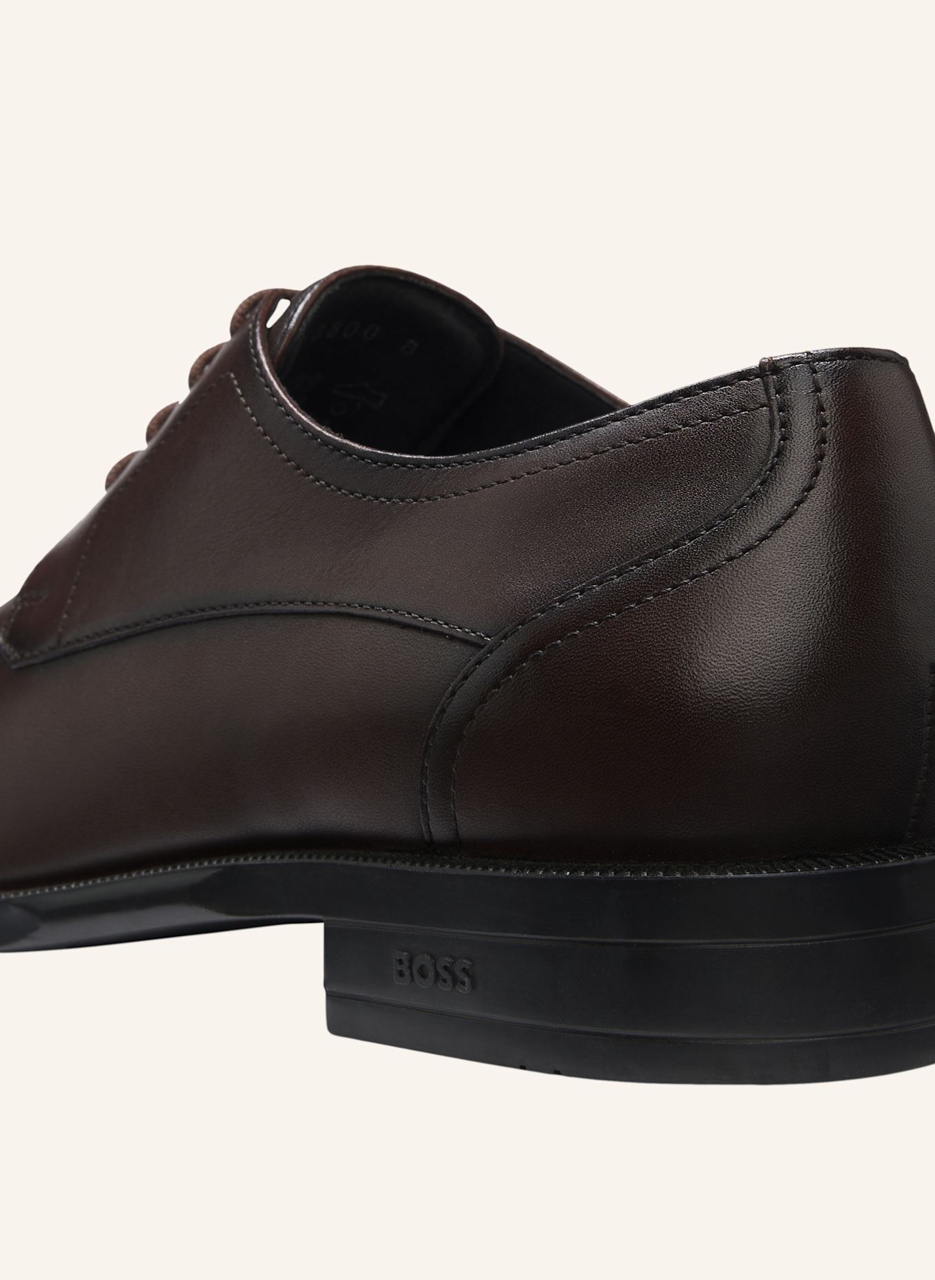 BOSS Business-Schnürschuh TAYIL_DERB_BUCT: DUNKELBRAUN