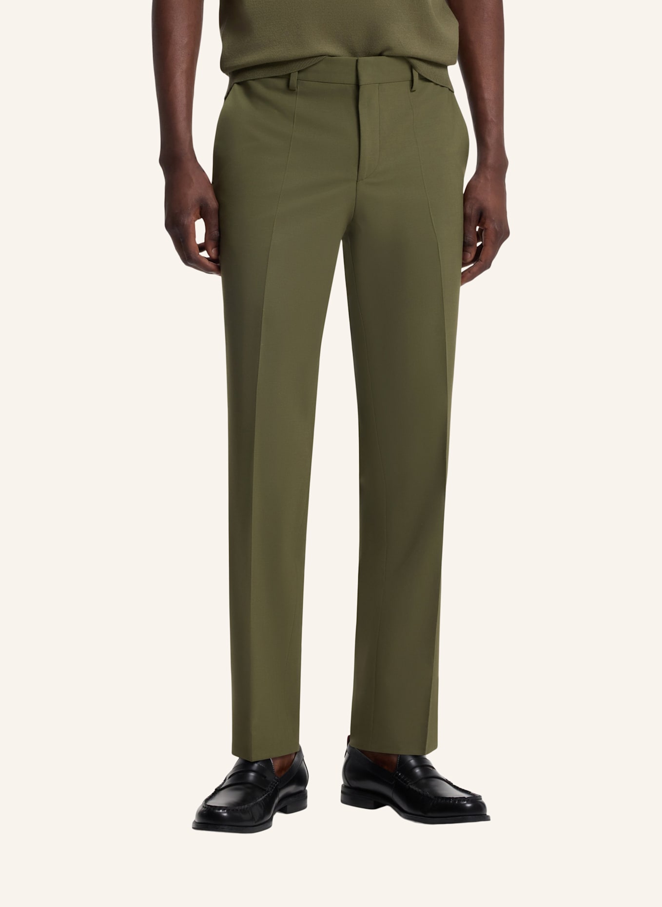 HUGO Business Anzug HENRY-GETLIN253X Slim Fit: GRÜN