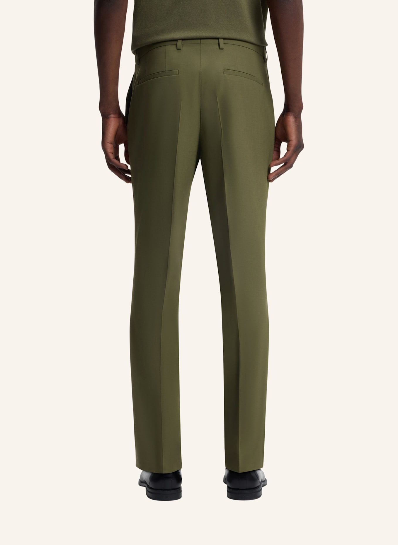 HUGO Business Anzug HENRY-GETLIN253X Slim Fit: GRÜN