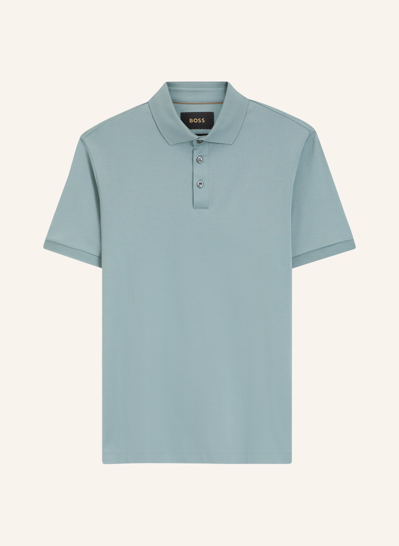 BOSS Poloshirt L-PERRY 14 Regular Fit: BLAU