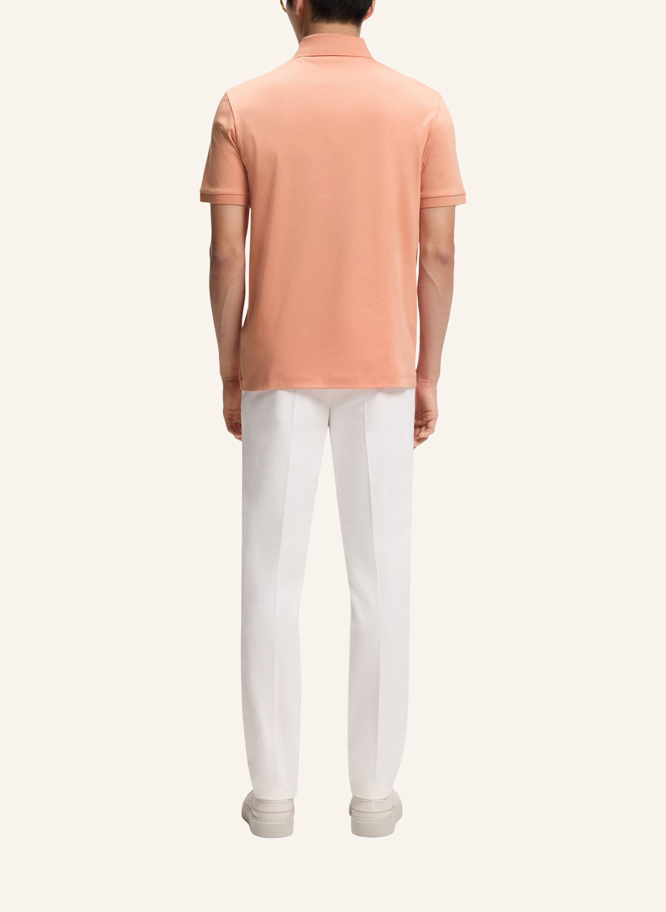 BOSS Poloshirt L-PERRY 14 Regular Fit: HELLROT